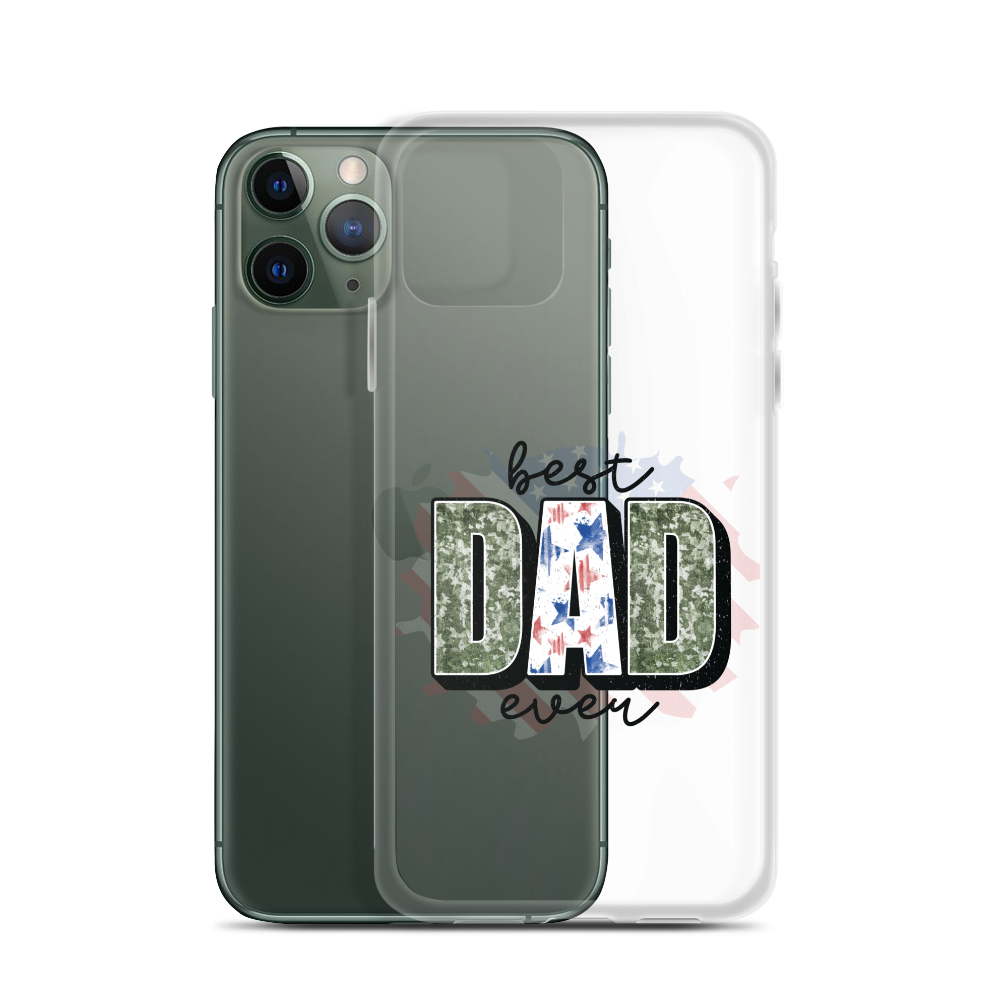 Best Dad Ever Clear Case for iPhone®