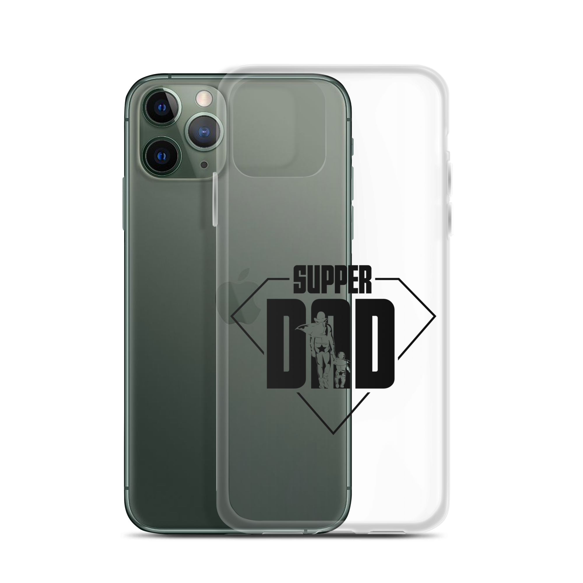 Super Dad Clear Case for iPhone®