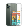 Dad And Son A Bond that can't Be Broken Clear Case for iPhone®