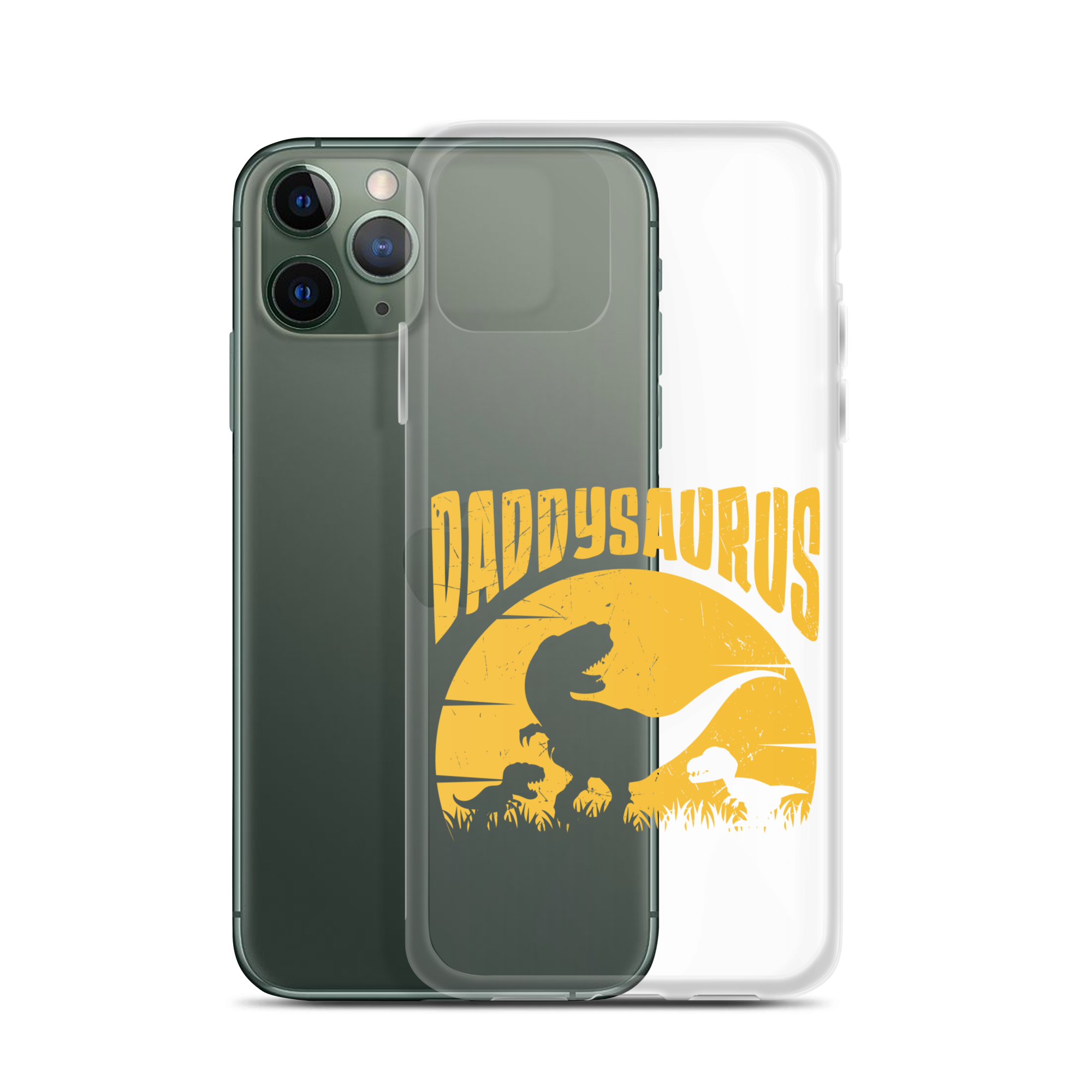 Daddysaurus Clear Case for iPhone®