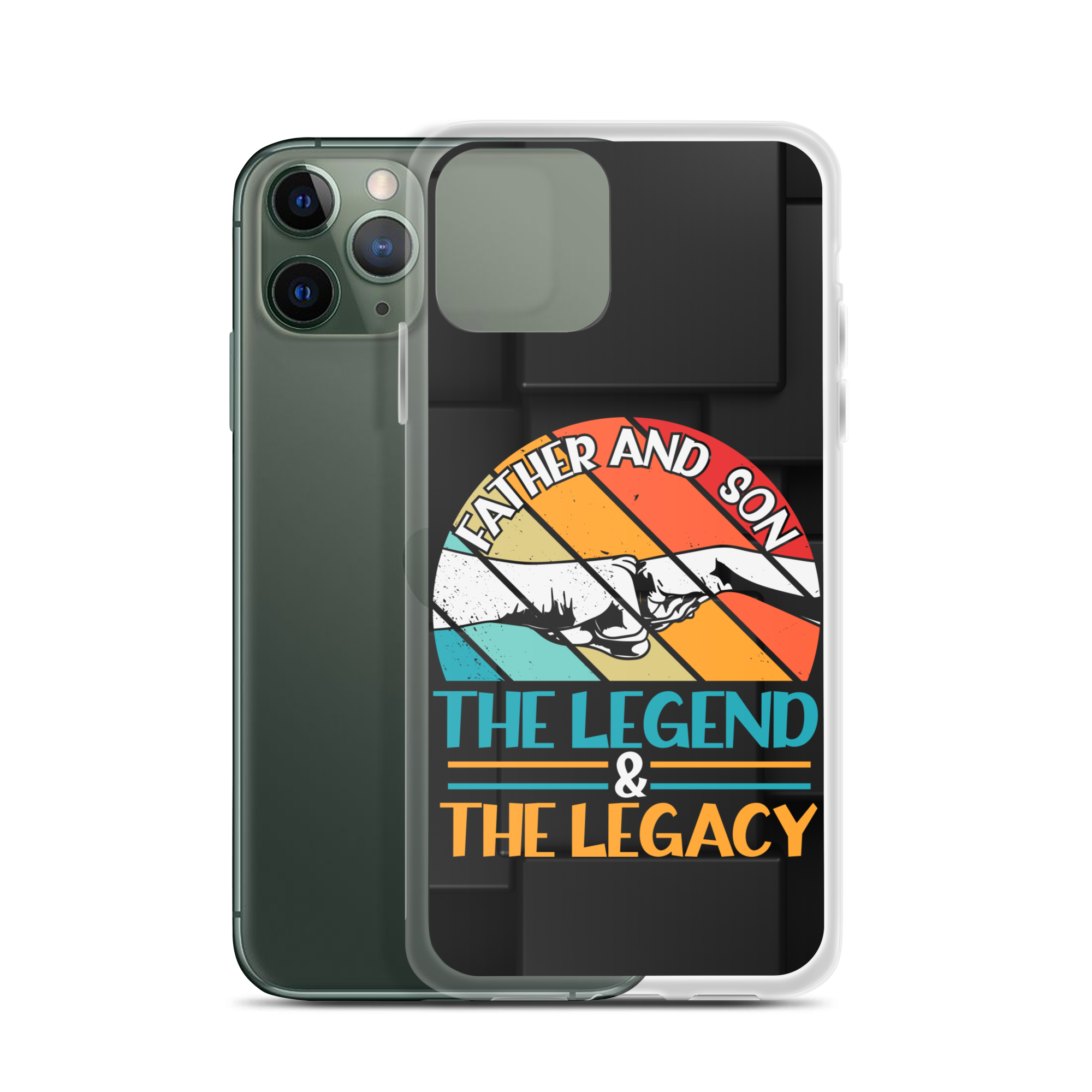 Father And Son The Legend And The Legacy Clear Case for iPhone®