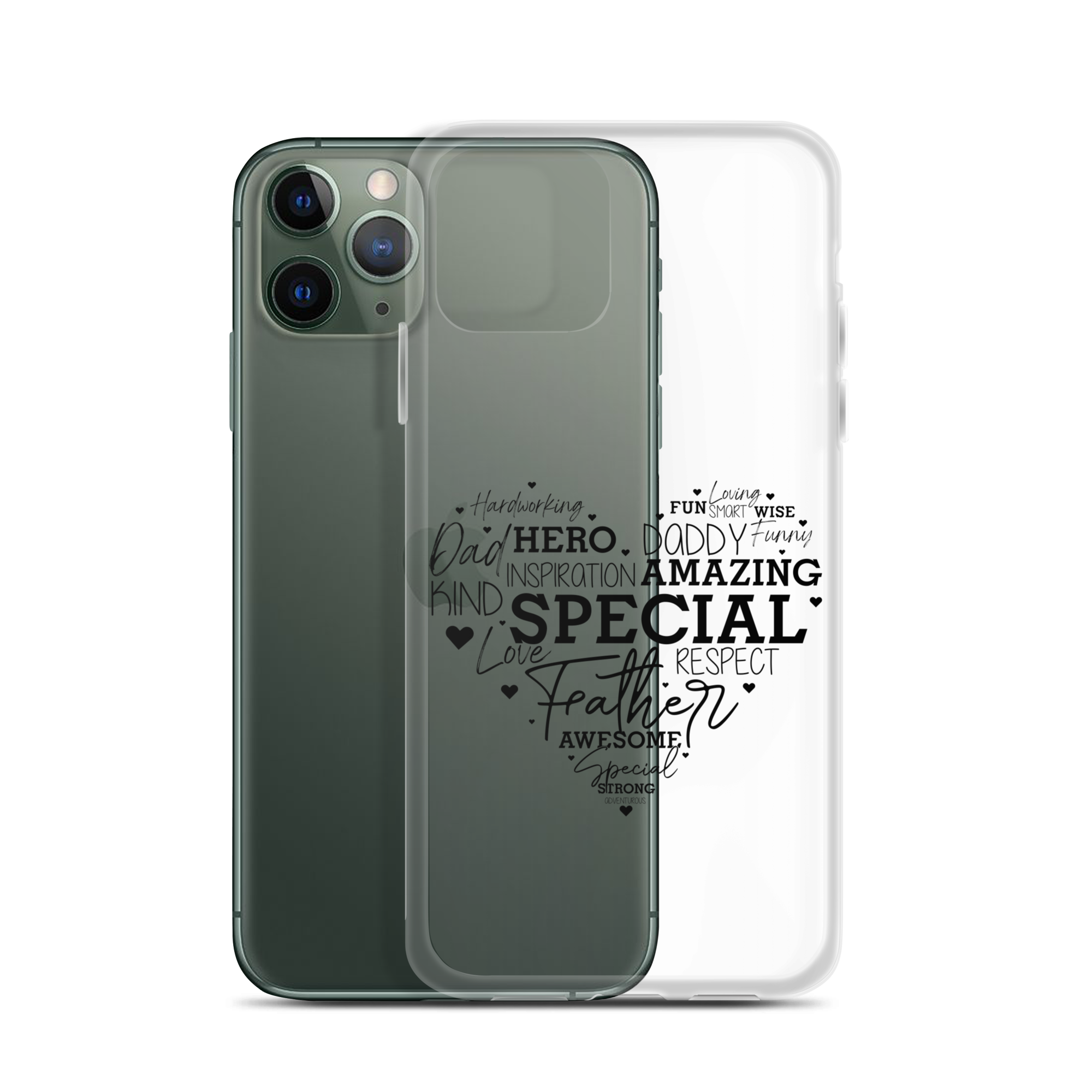 Father Special Hero Amazing Clear Case for iPhone®