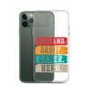 Husband, Daddy, Gamer, Hero Clear Case for iPhone®