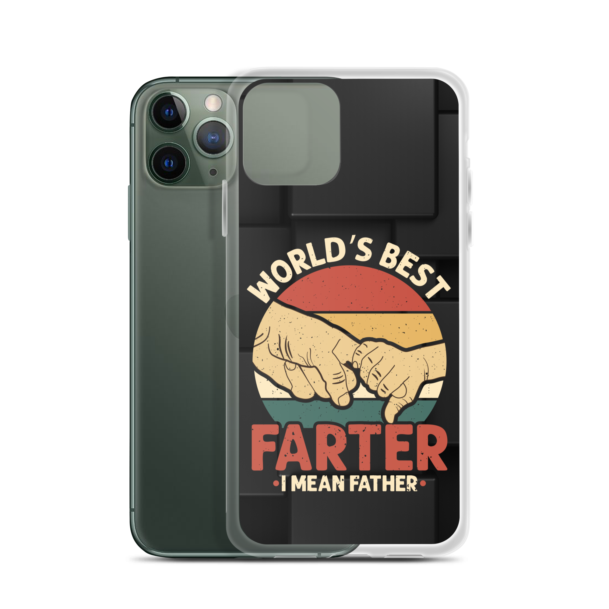 World's Best Fart I Mean Father Clear Case for iPhone®