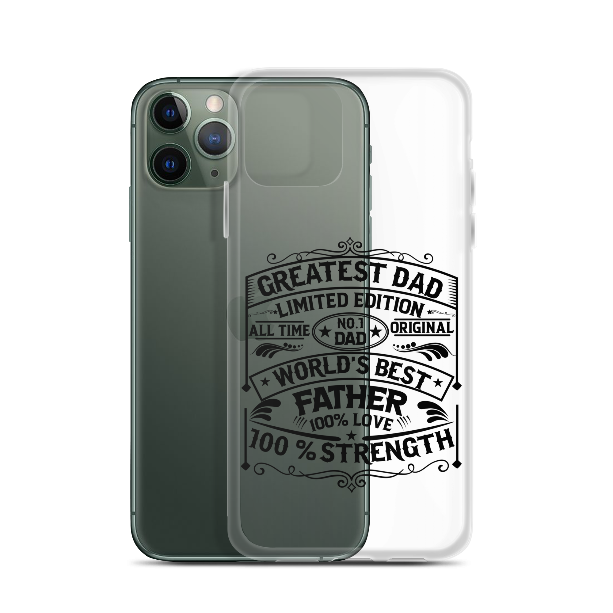 Greatest Dad Limited Edition All Time Clear Case for iPhone®