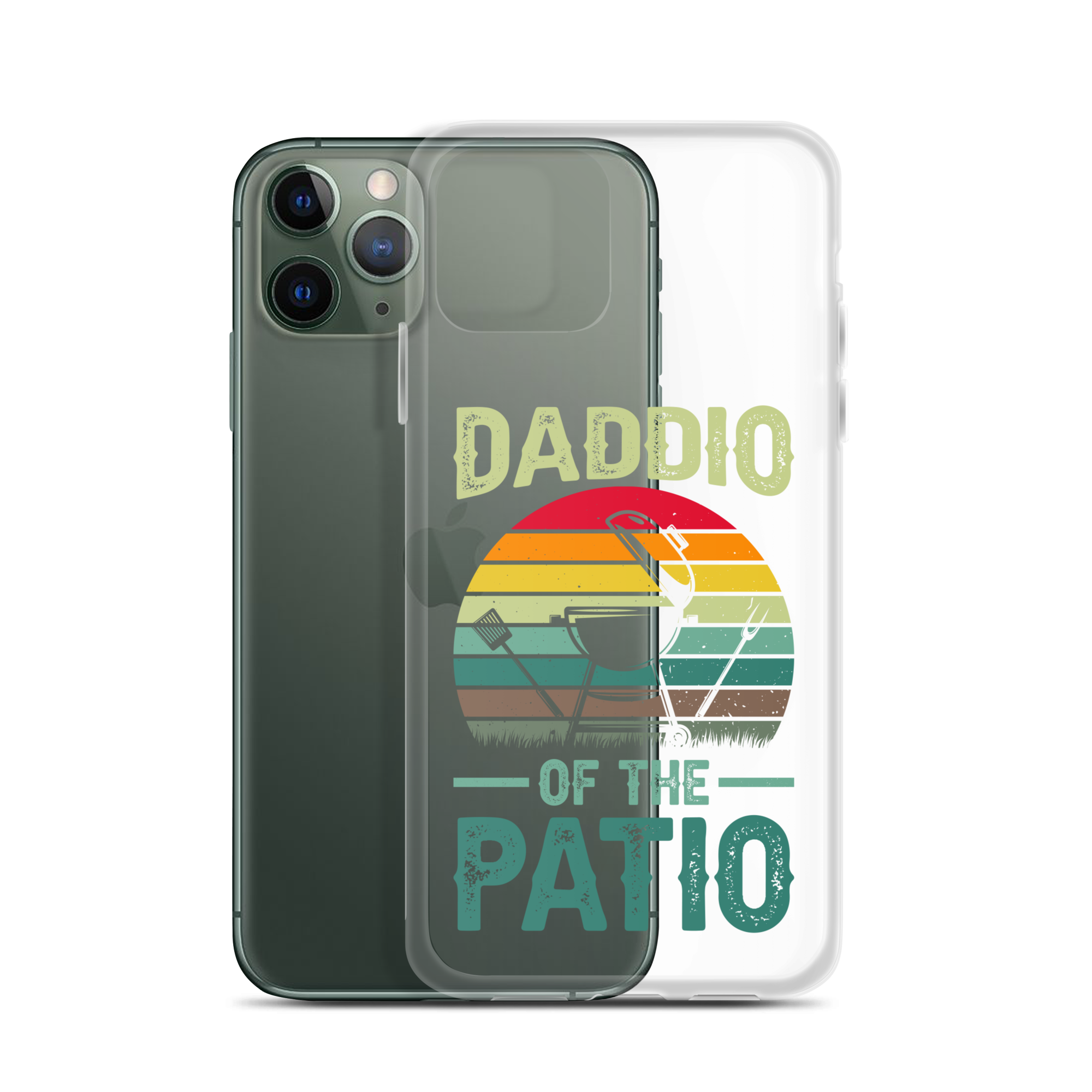 Daddio Of The Patio Clear Case for iPhone®