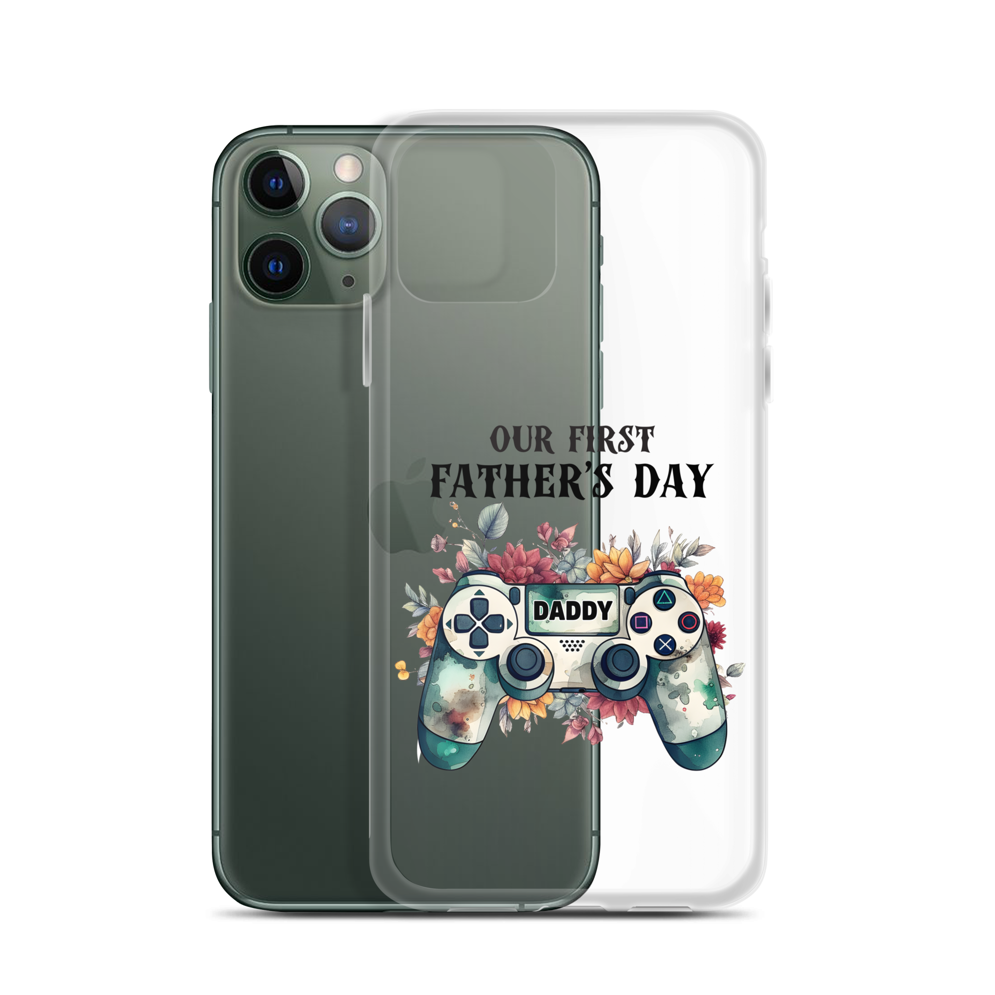 Our First Father's day Clear Case for iPhone®