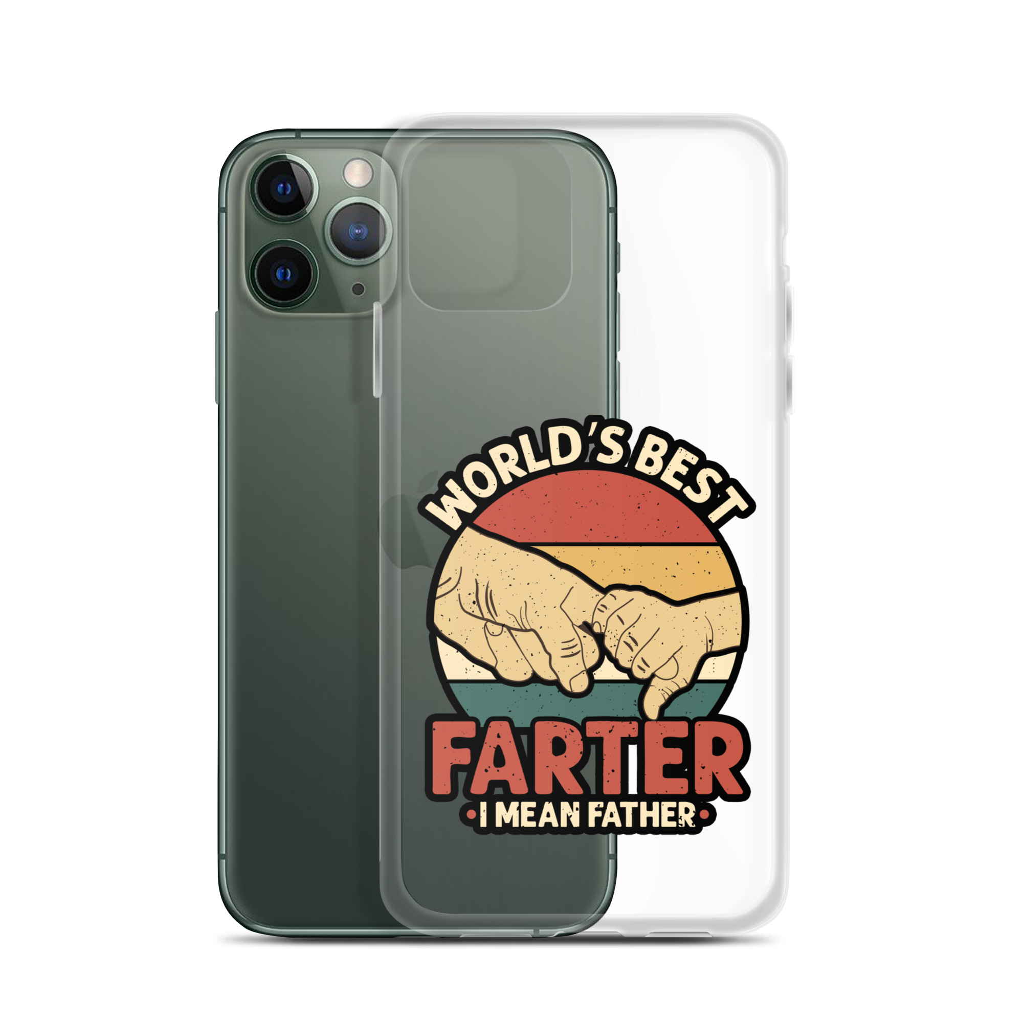 World's Best Farter I Mean Father Clear Case for iPhone®