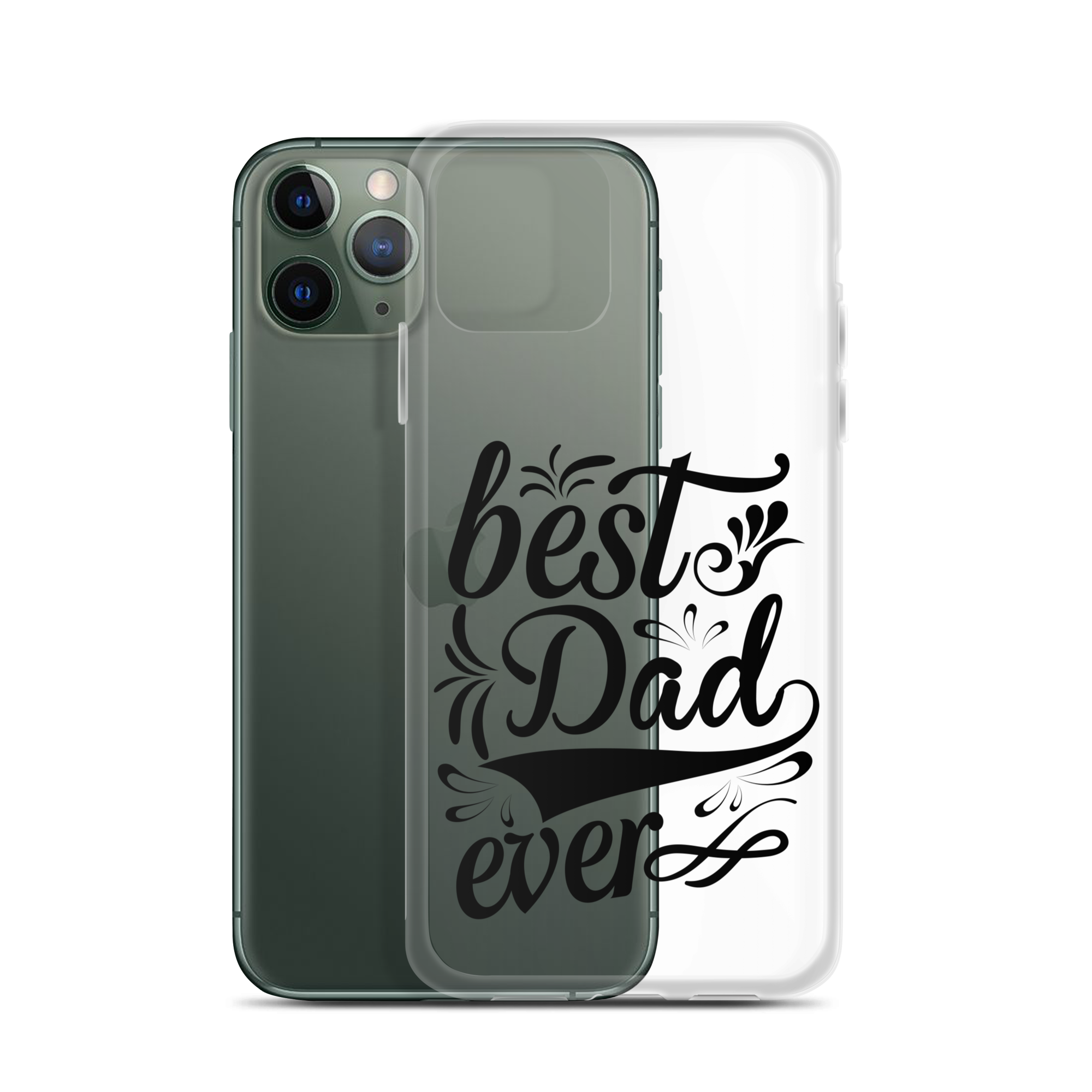 Best Dad Ever Clear Case for iPhone®