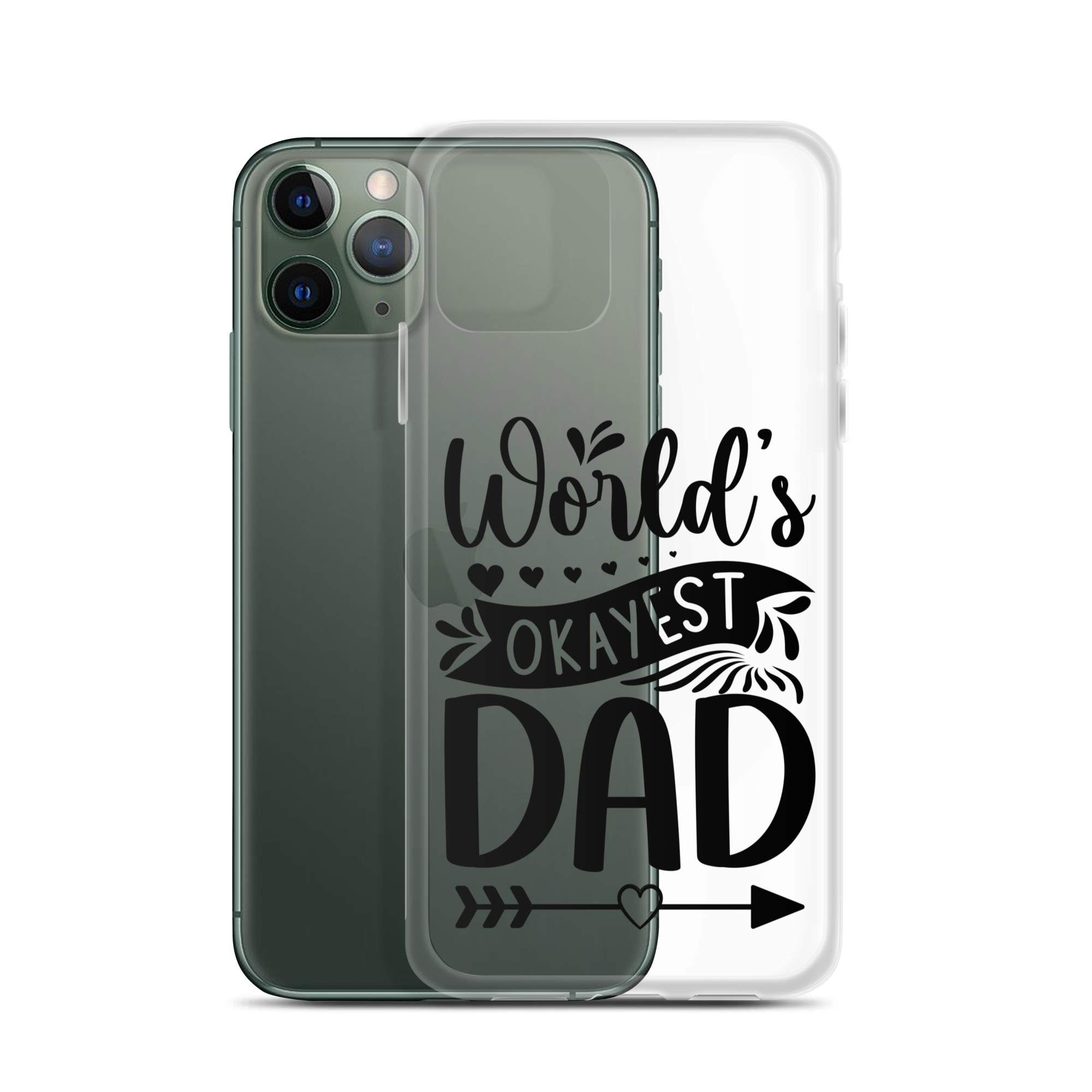 Original And The Best Daddy Establish 2024 Clear Case for iPhone®