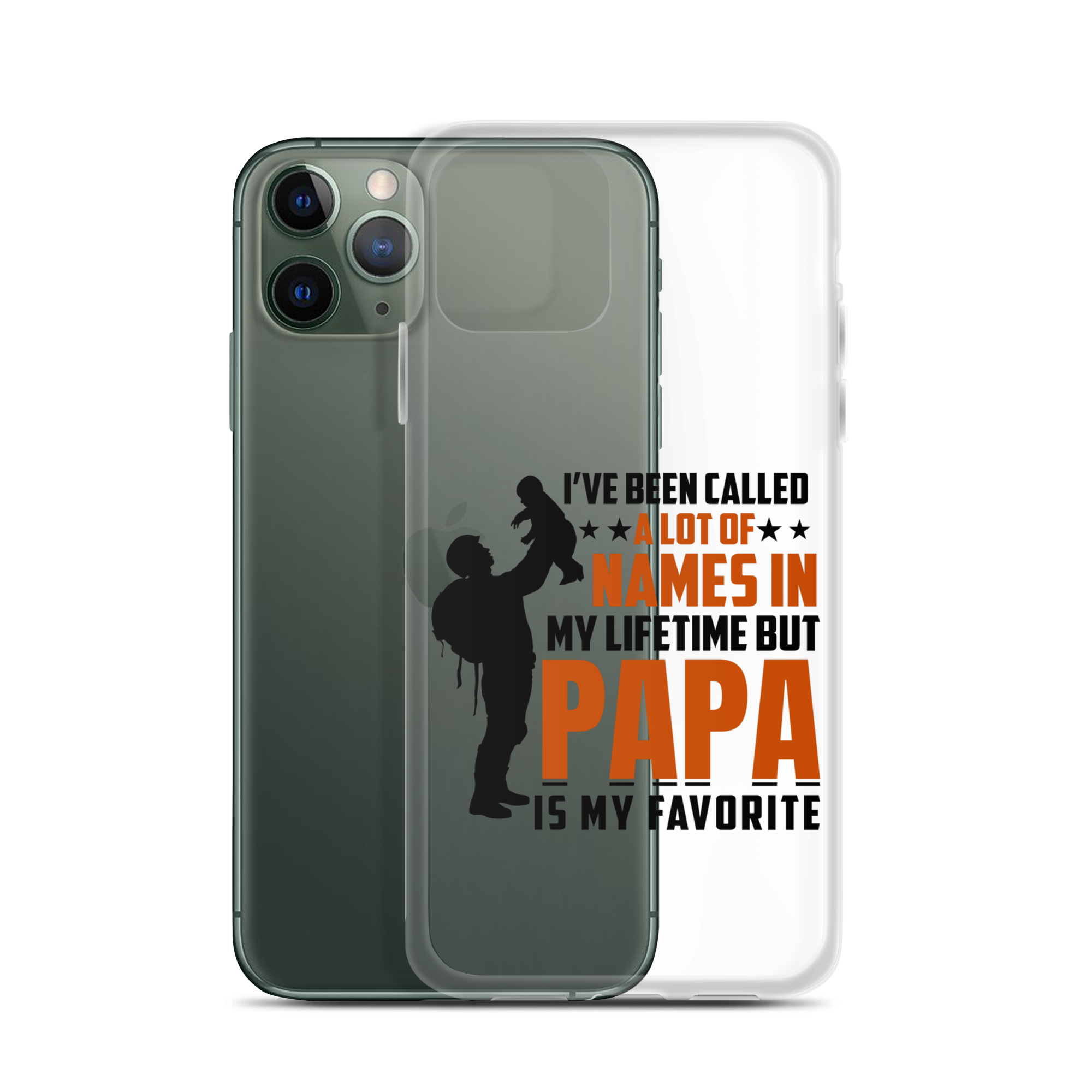 I've Been Called A Lot Of Names In My Lifetime But Papa Is My Favorite Clear Case for iPhone®