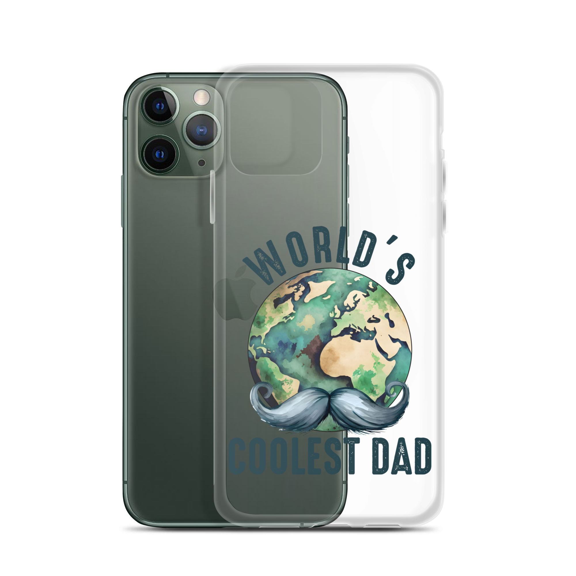 World's Coolest Dad Clear Case for iPhone®