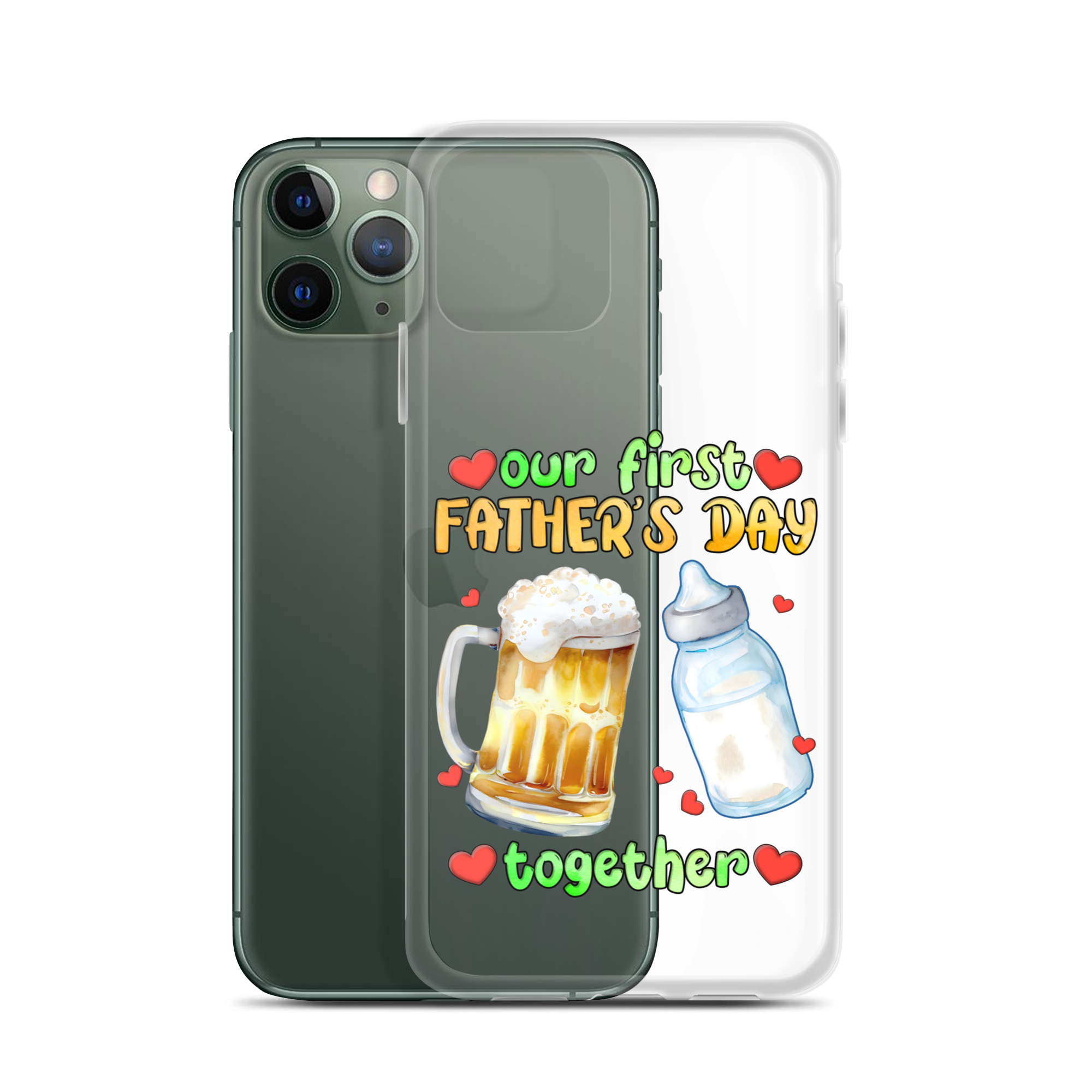 Our First Father's Day Together Clear Case for iPhone®