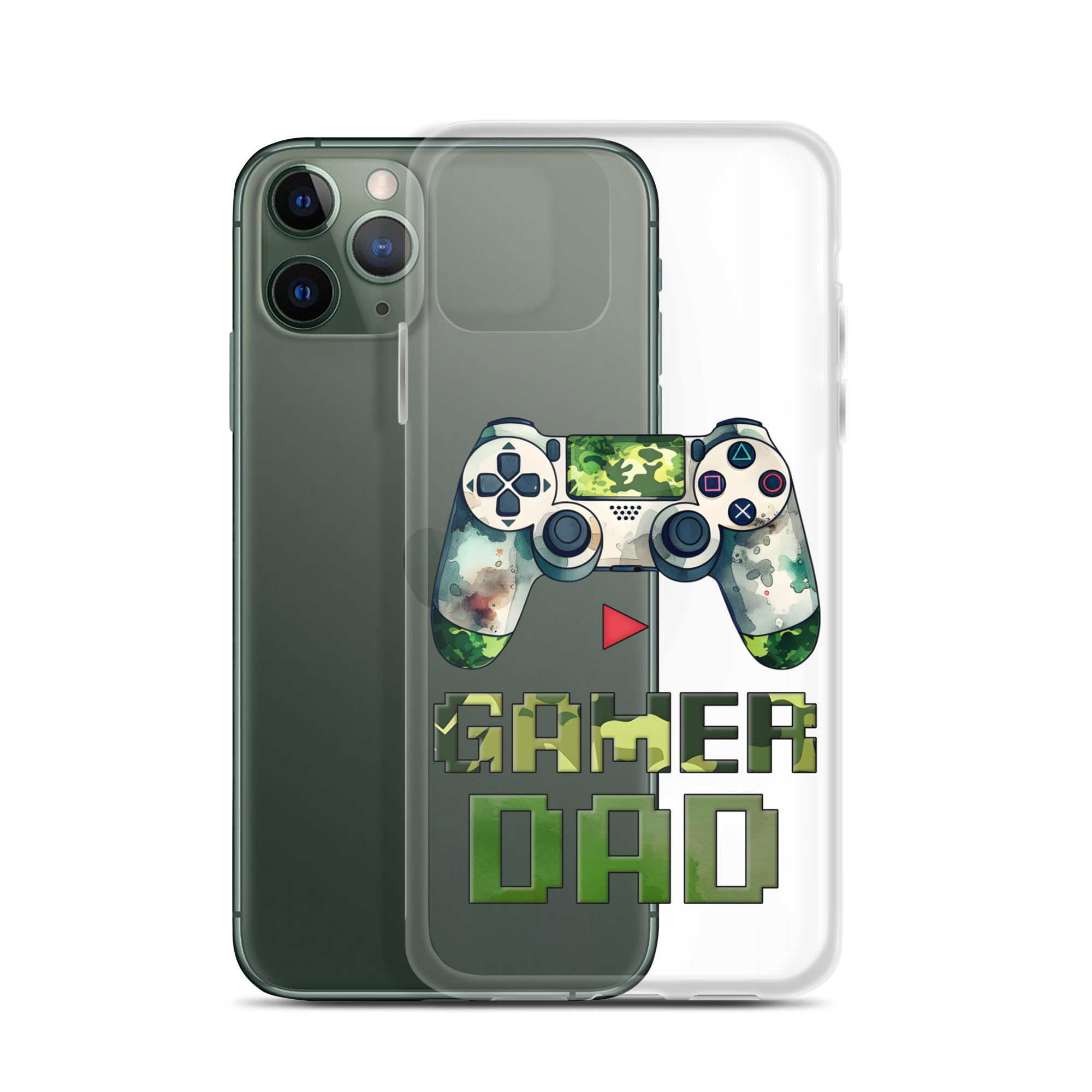 Gamer Dad Clear Case for iPhone®