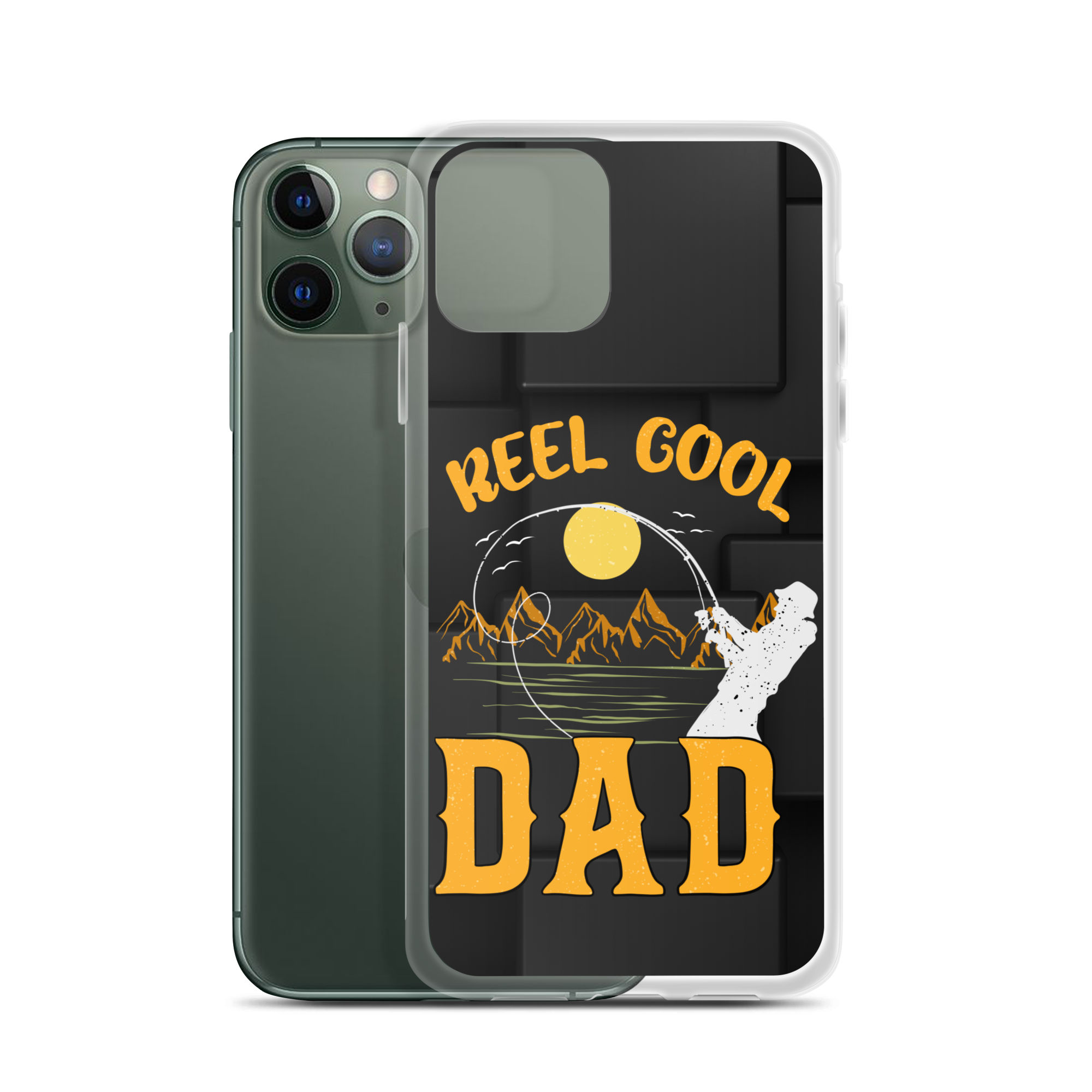 Reel Cool Dad Clear Case for iPhone®