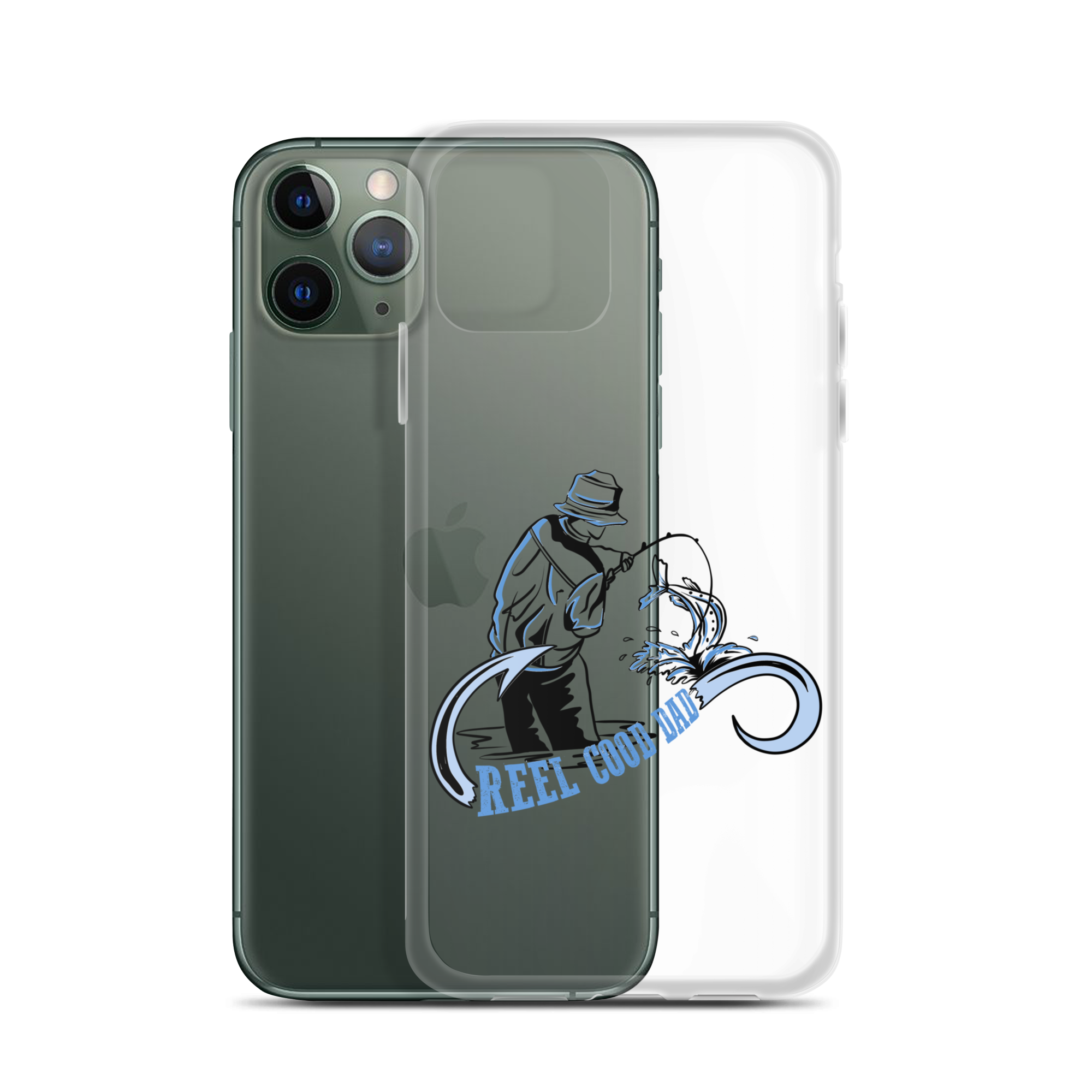 Reel Cool Dad Clear Case for iPhone®