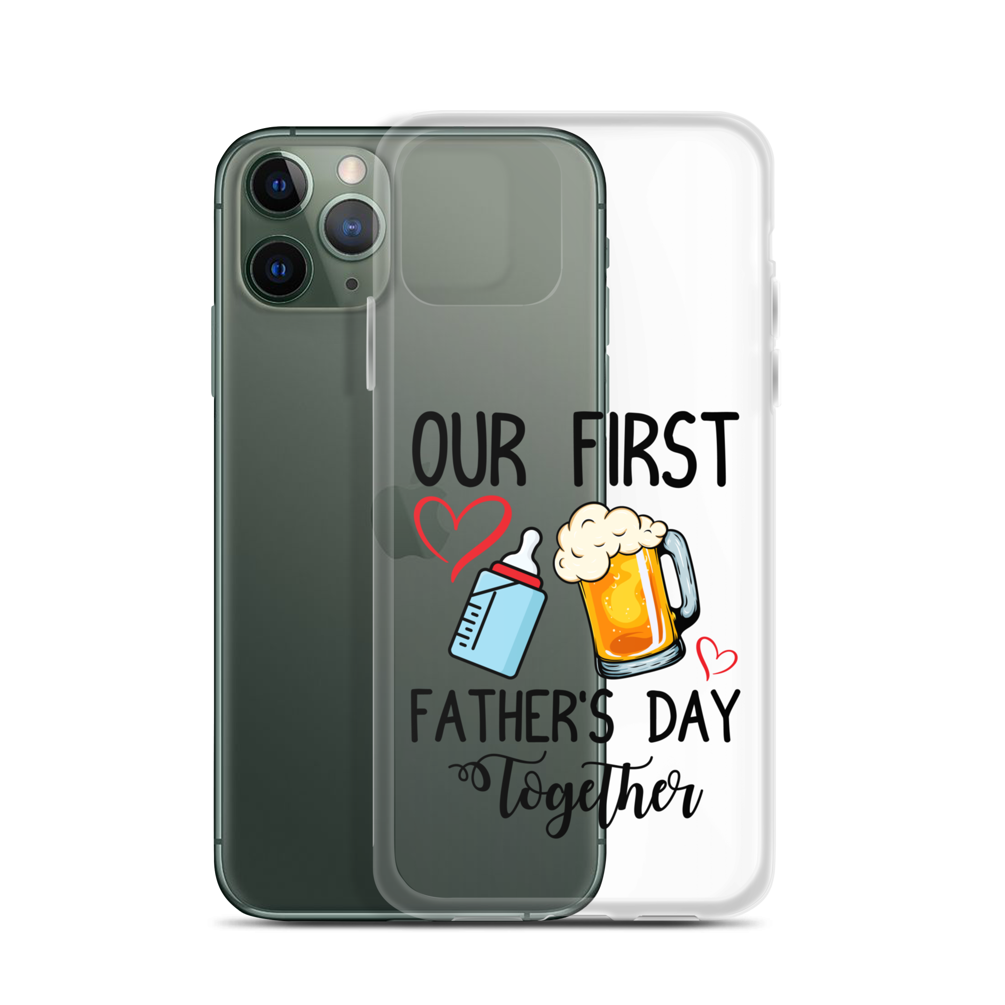 Our First Father's Day Together Clear Case for iPhone®