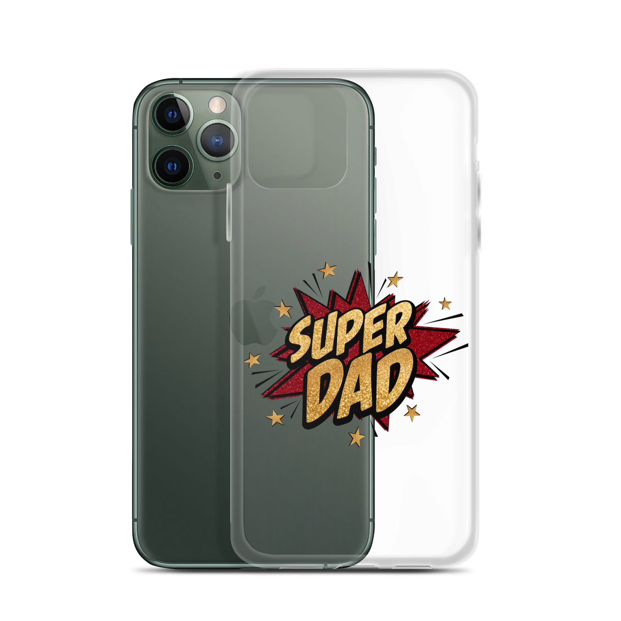 Super Dad Clear Case for iPhone®