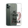 My Heart Is On That Field Clear Case for iPhone®