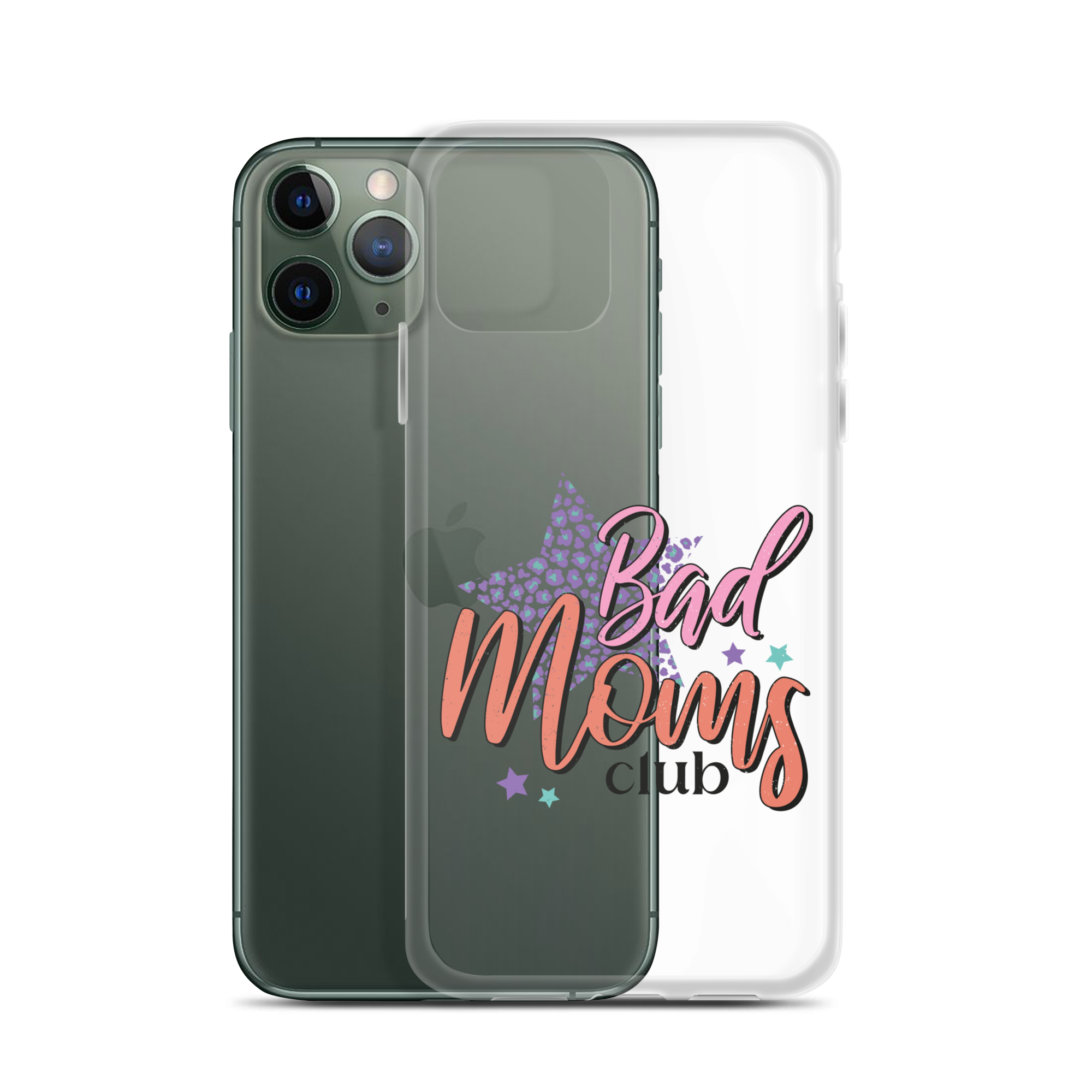 Bad Moms Club Clear Case for iPhone®