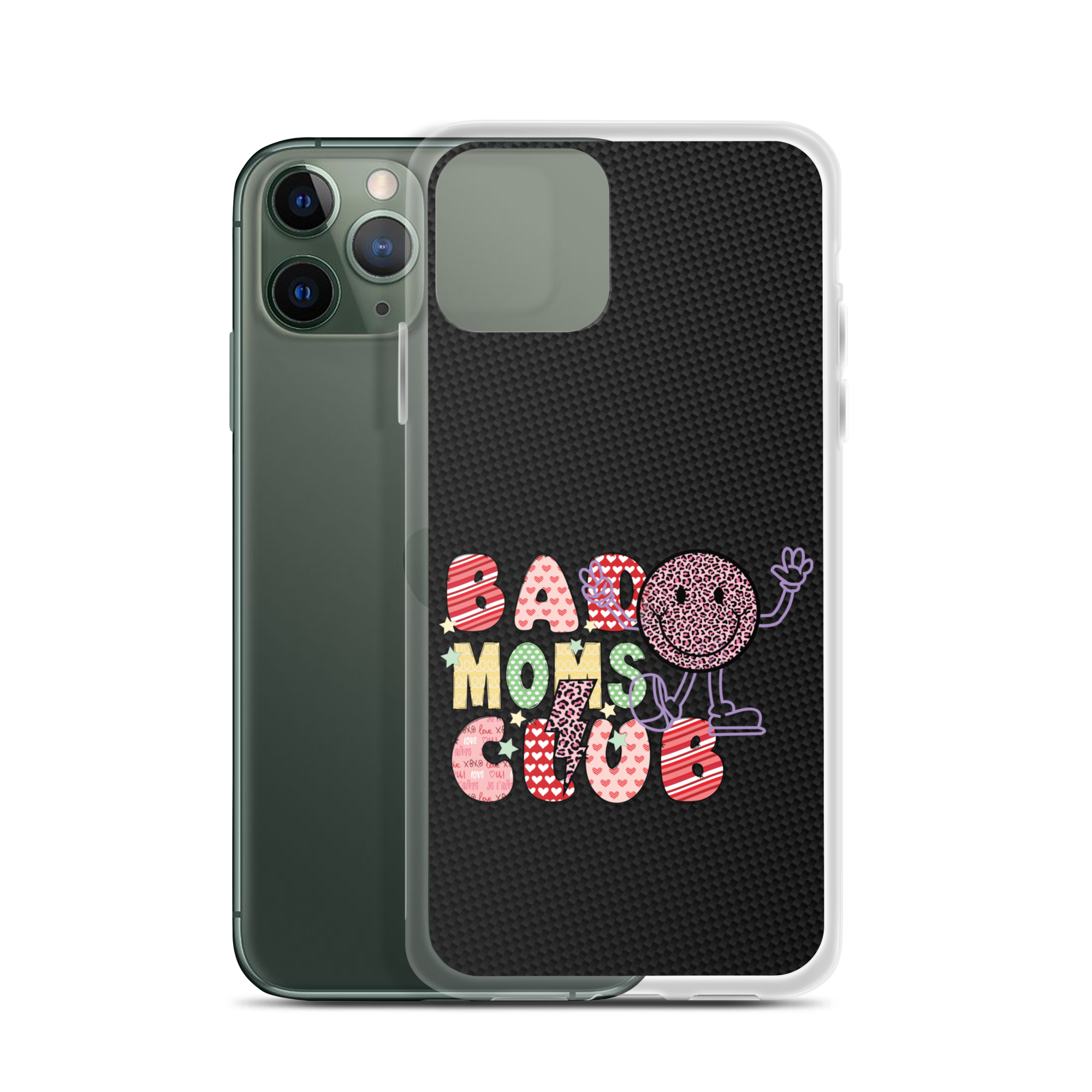 Bad Moms Club Clear Case for iPhone®