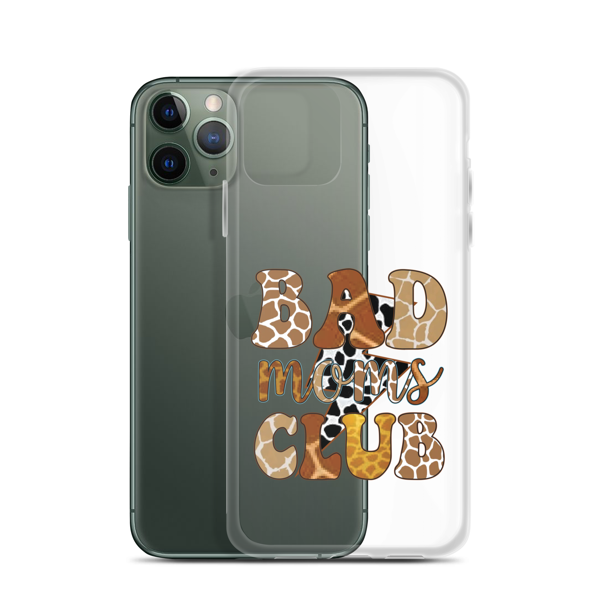 Bad Moms Club Clear Case for iPhone®