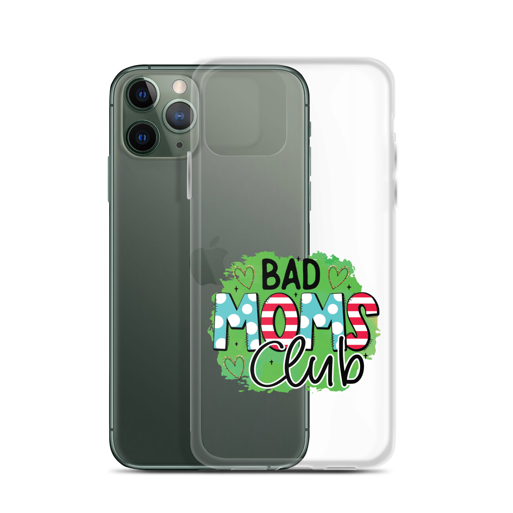 Bad Moms Club Clear Case for iPhone®