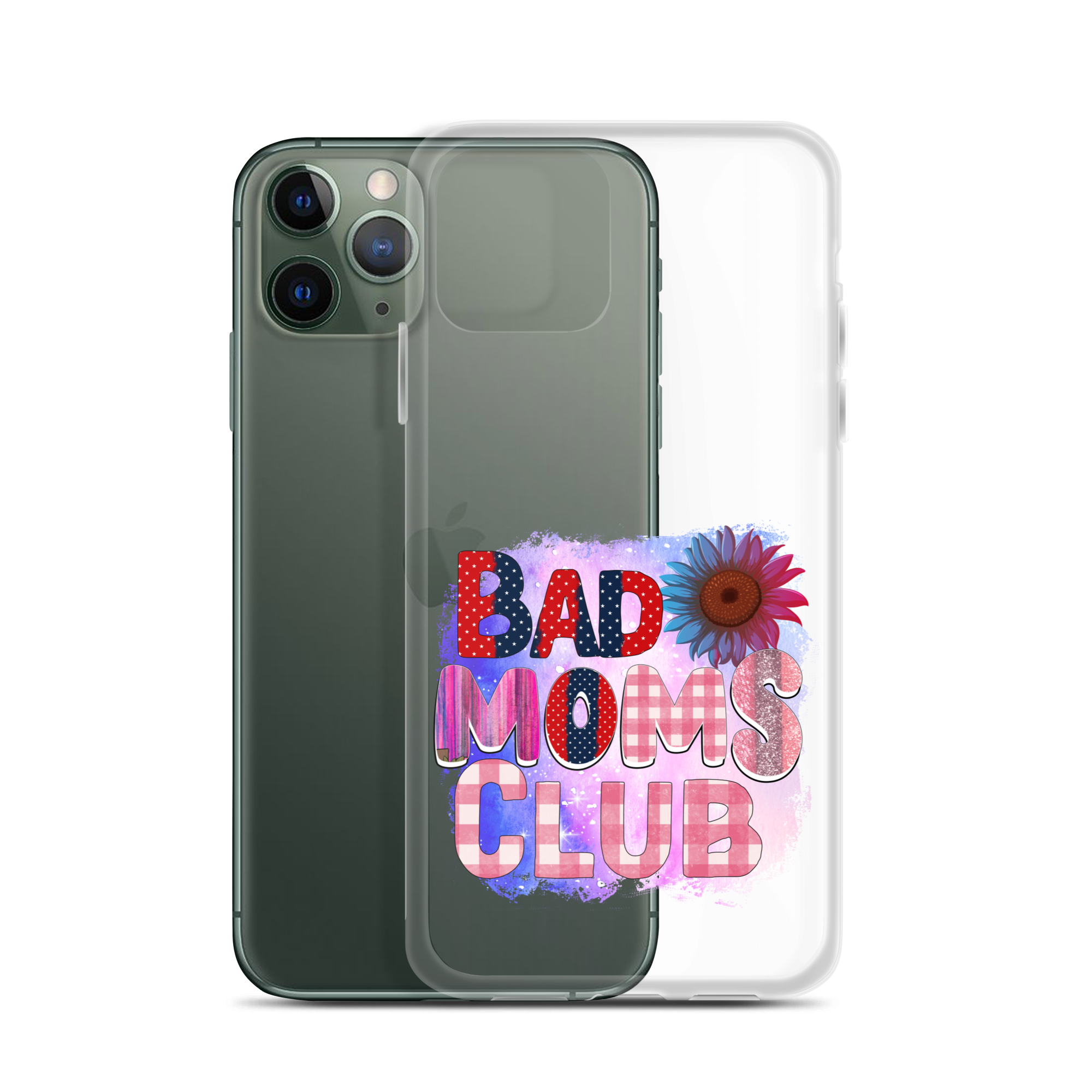 Bad Moms Club Clear Case for iPhone®