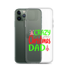 Crazy Christmas Dad Clear Case for iPhone®