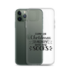 Come On Christmas Daddy Needs New Socks Clear Case for iPhone®