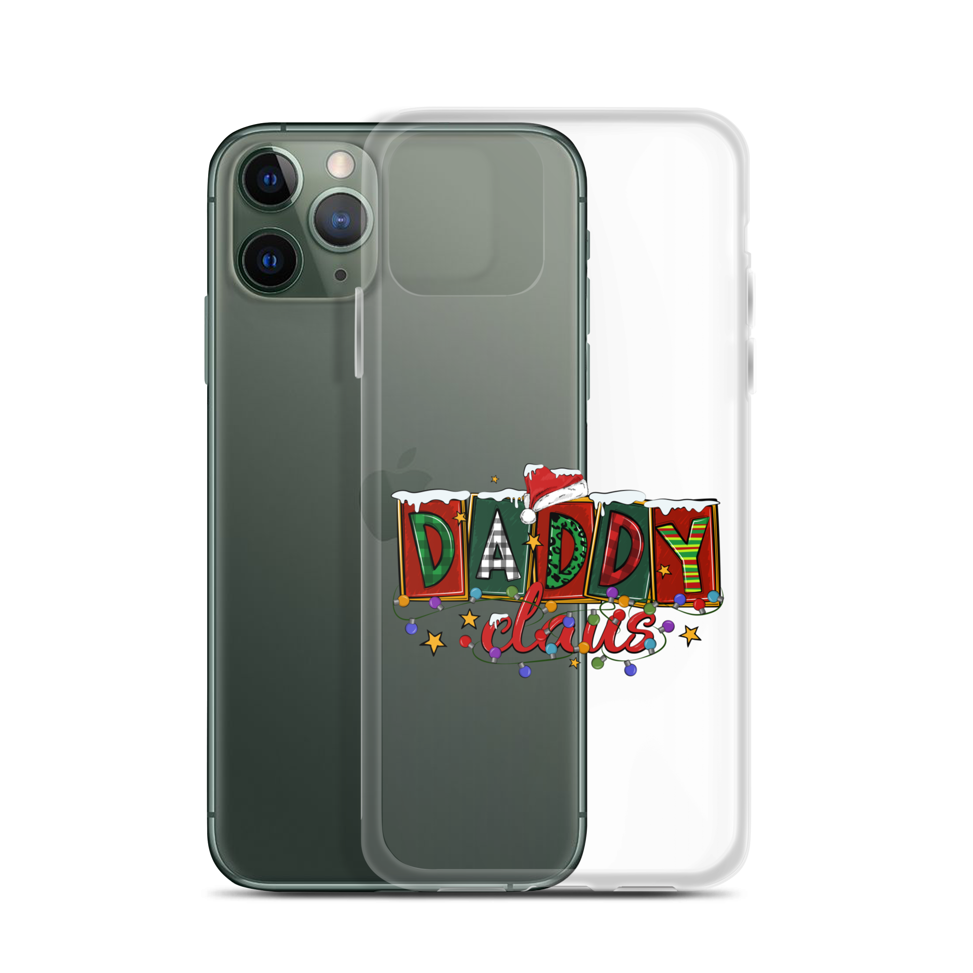 Daddy Claus Clear Case for iPhone®