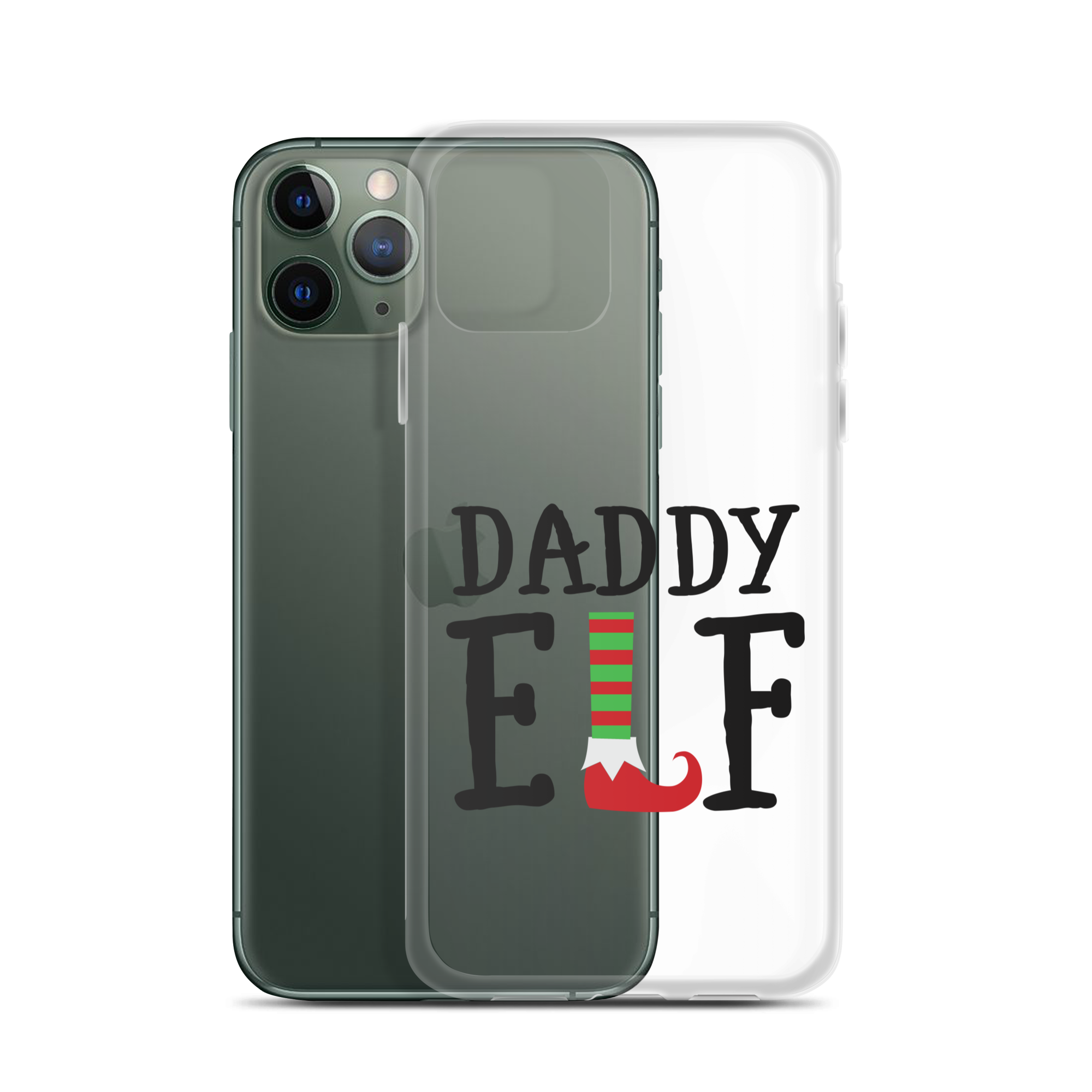 Daddy Elf Clear Case for iPhone®