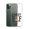 Daddy Elf Clear Case for iPhone®