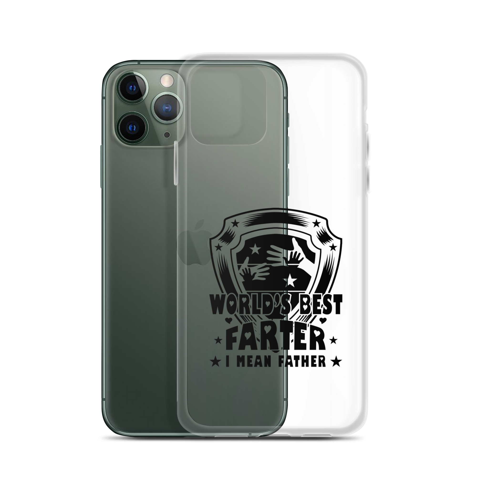 World's Best Farter I Mean Father Clear Case for iPhone®