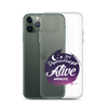 Sleep Deprived But Still Alive #momlife Clear Case for iPhone®