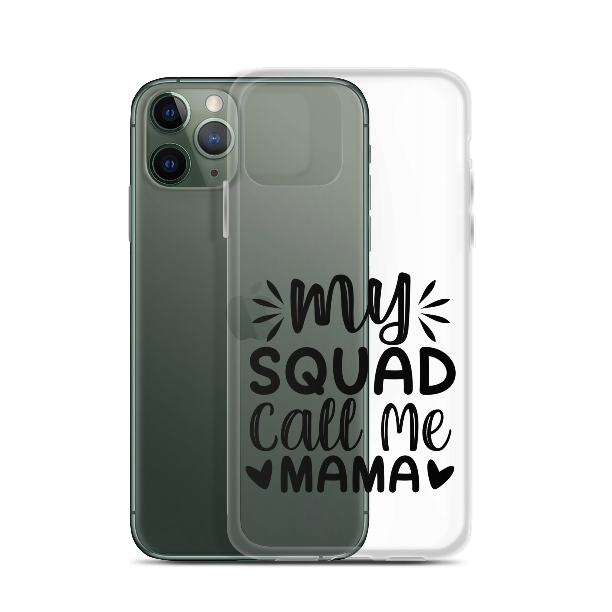 My Squad Call Me Mama Clear Case for iPhone®