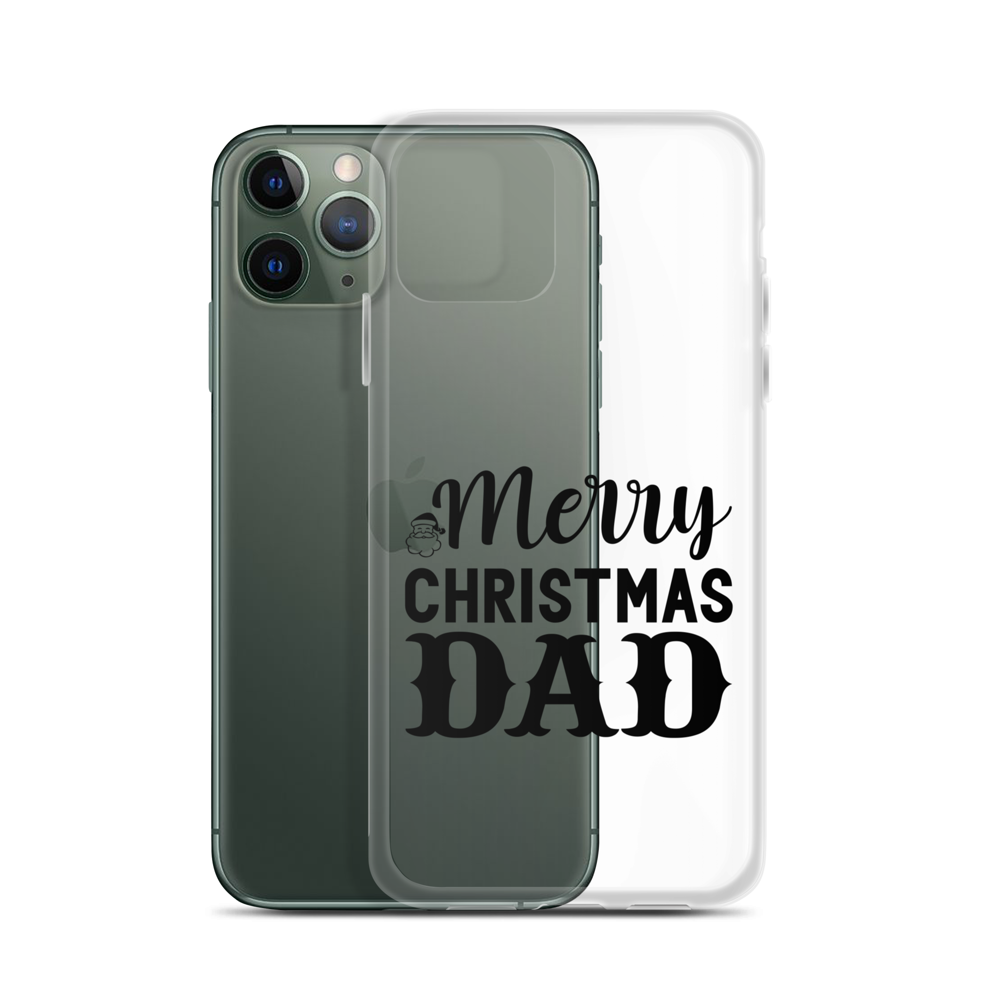 Merry Christmas Dad Clear Case for iPhone®