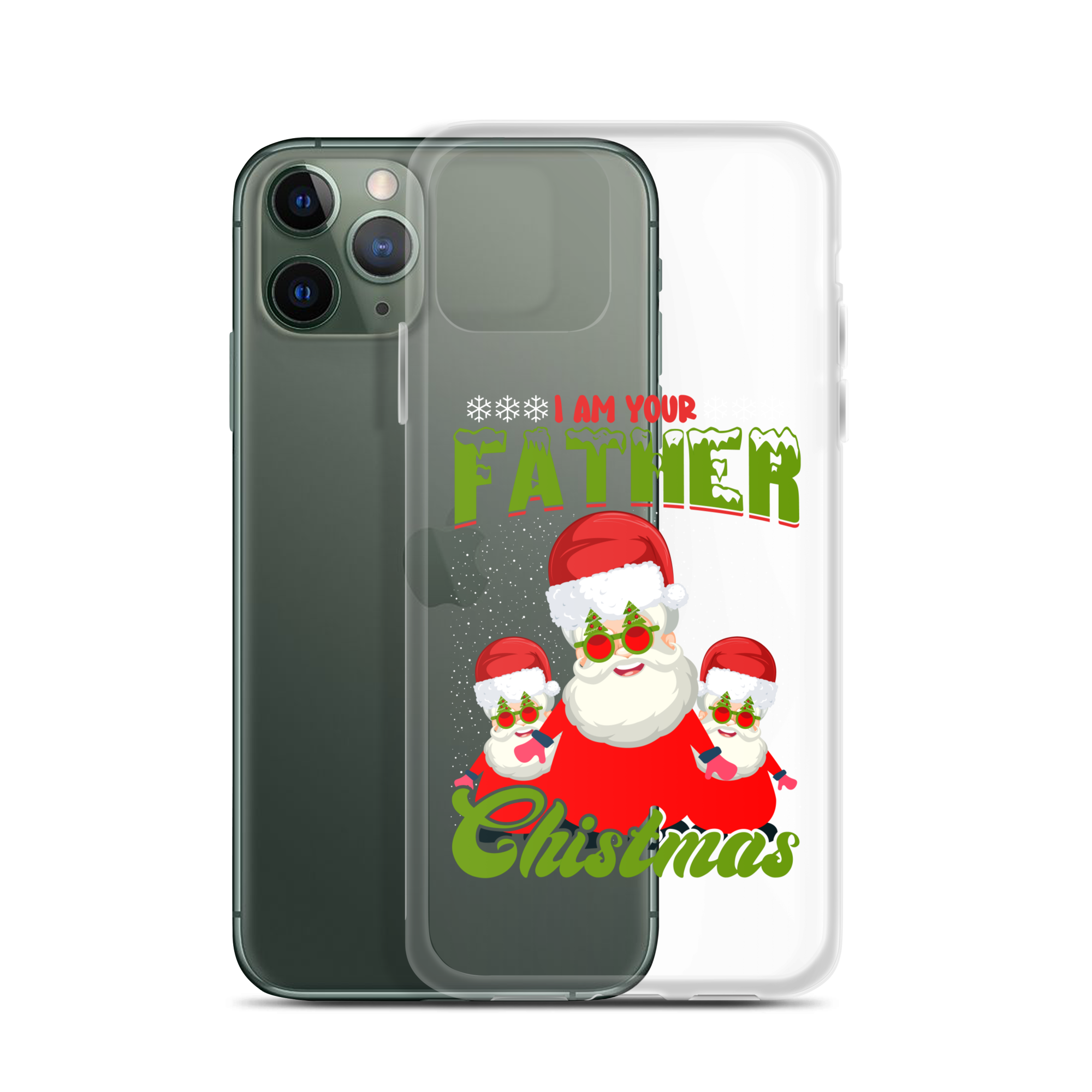 I Am Your Father Christmas Clear Case for iPhone®