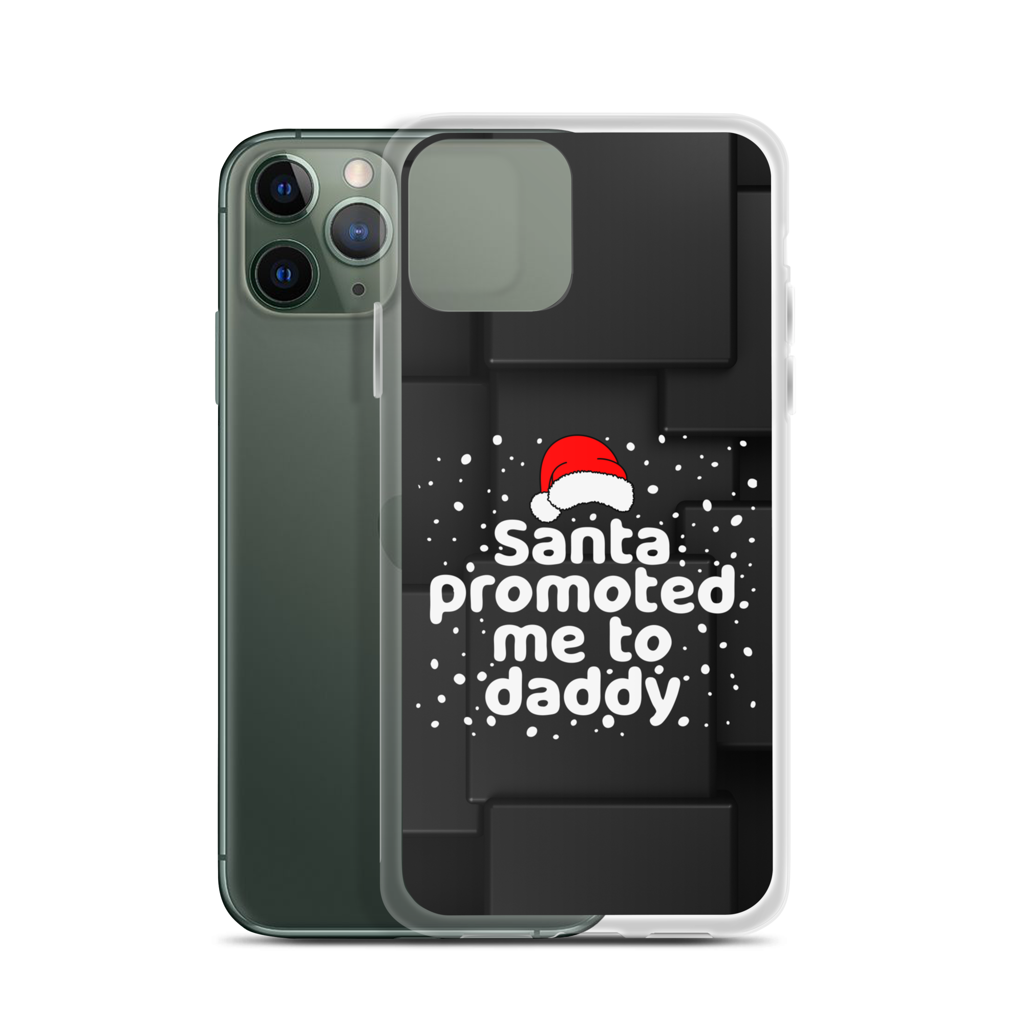 Santa Promoted Me To Dad Clear Case for iPhone®