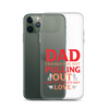 Dad Thanks For Not Pulling Out, Happy Father's Day, Love Clear Case for iPhone®