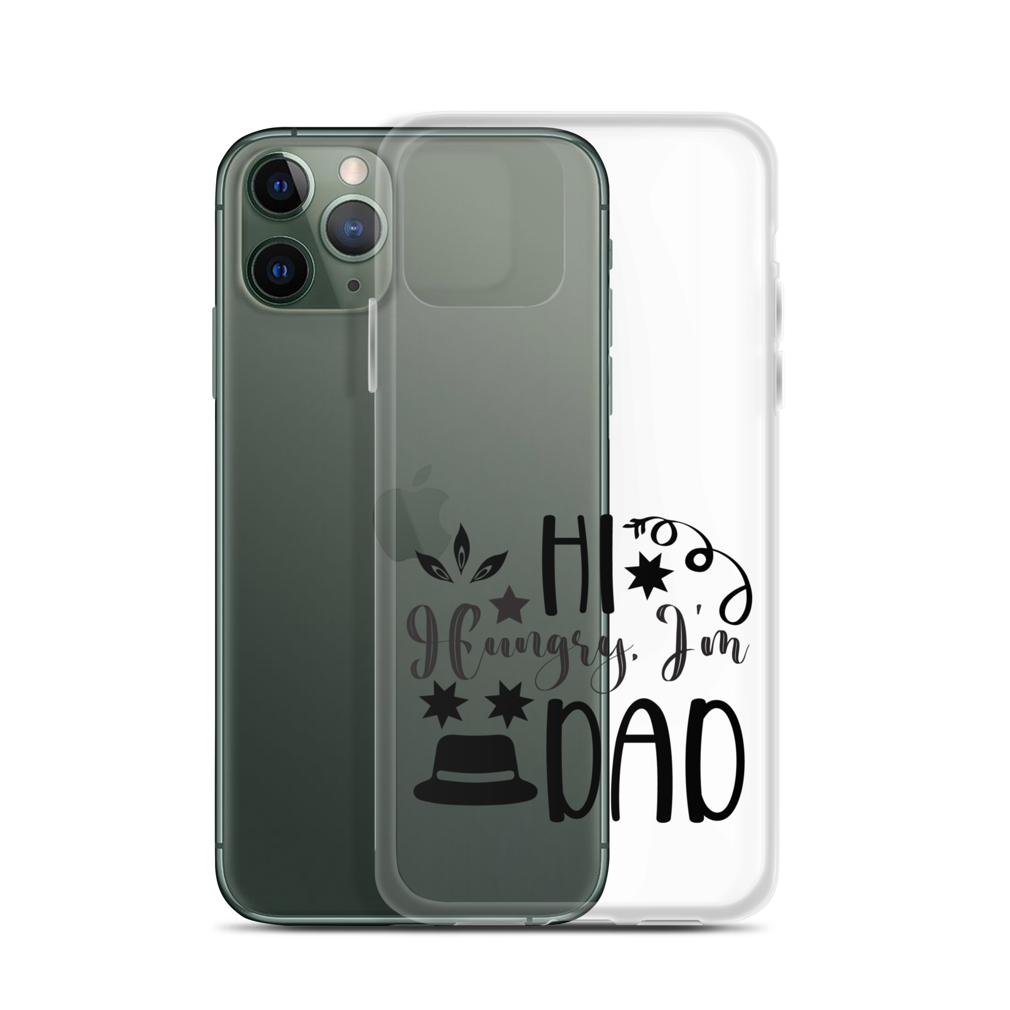 Hi, Hangry, I'm Dad. Clear Case for iPhone®