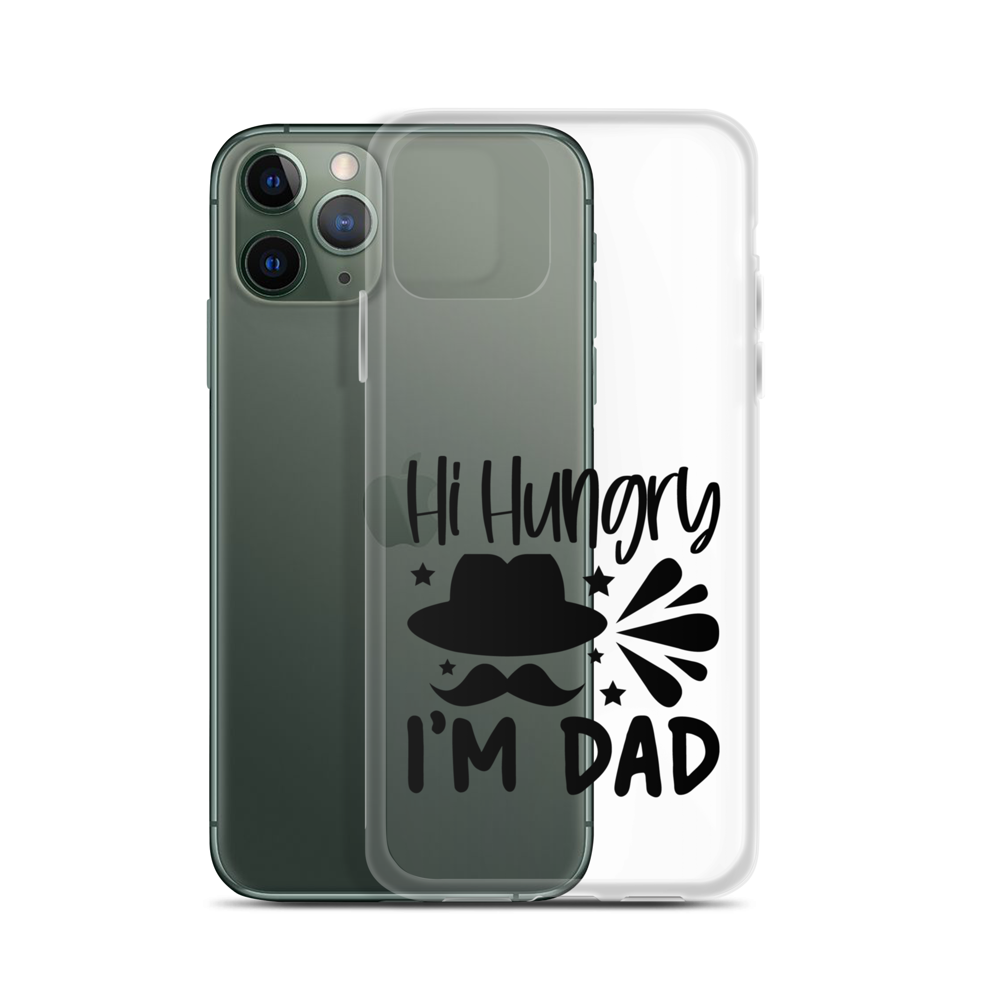 Hi, Hangry, I'm Dad. Clear Case for iPhone®