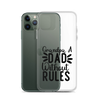 Grandpa A Dad Without Rules Clear Case for iPhone®