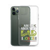 Ask Me About My Dad Jokes Clear Case for iPhone®