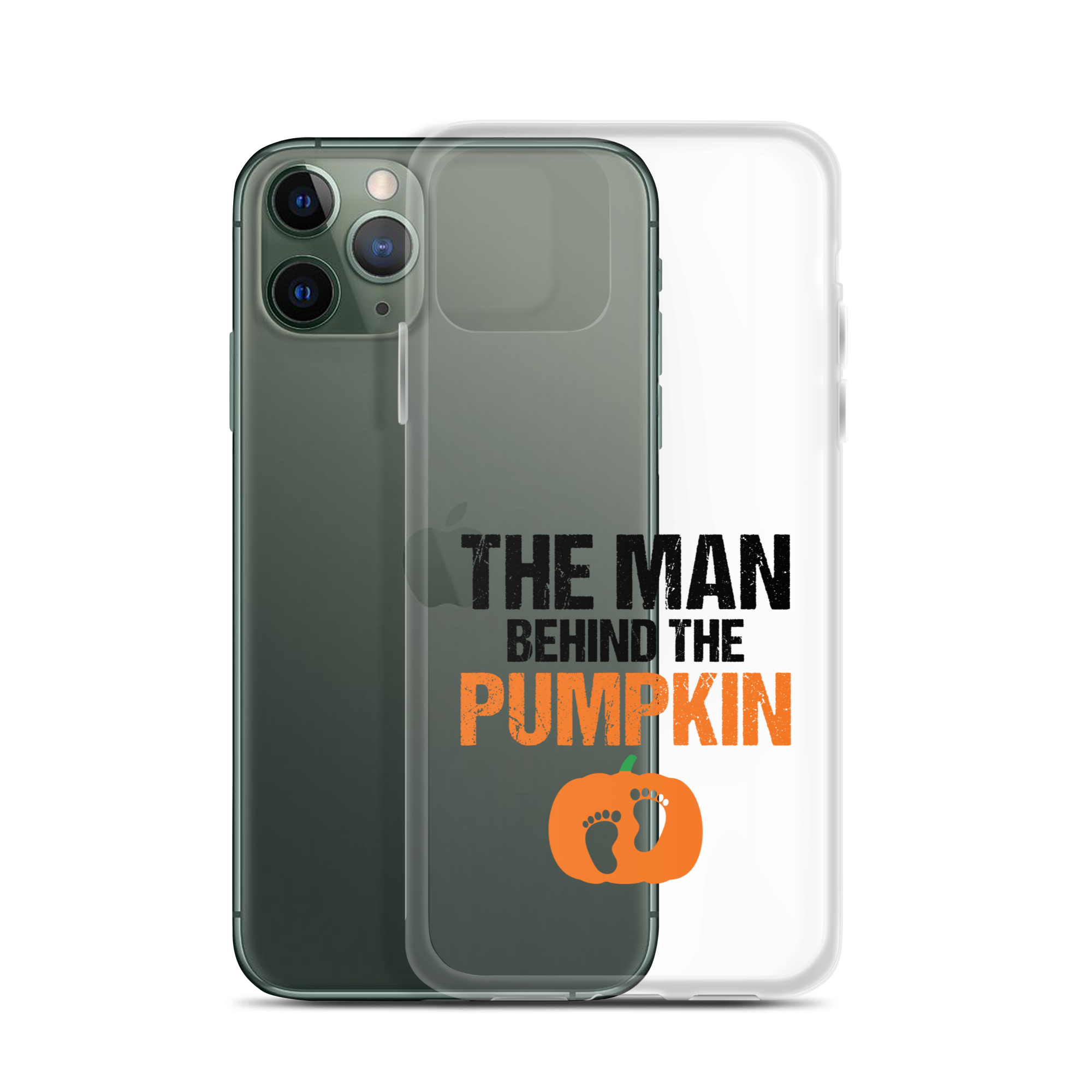 The Man Behind The Pumpkin Clear Case for iPhone®