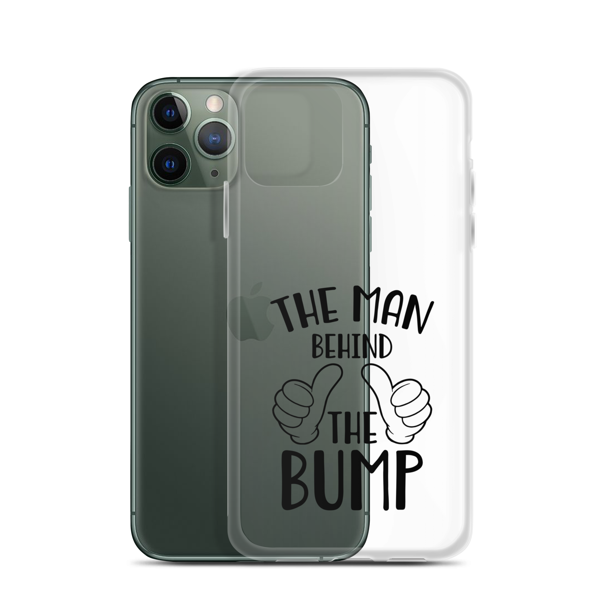 The Man Behind The Bump Clear Case for iPhone®