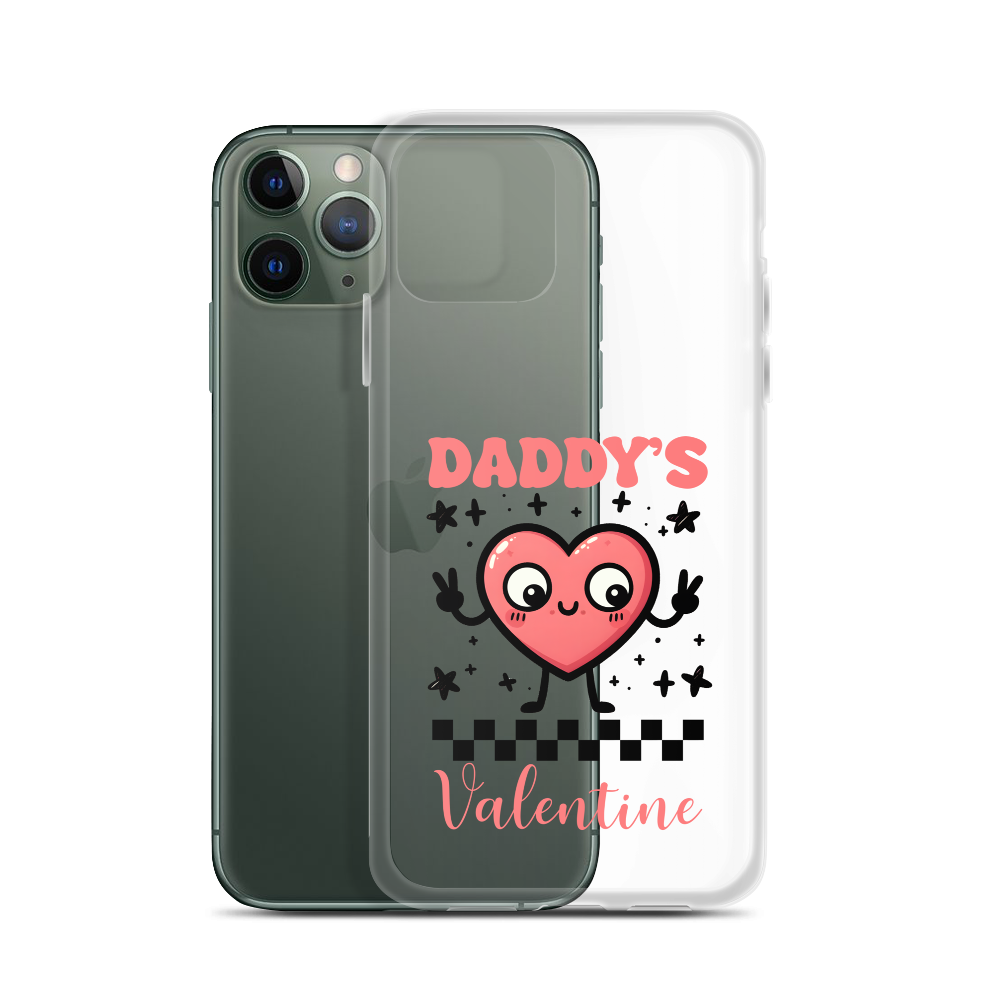 Daddy's Valentine Clear Case for iPhone®