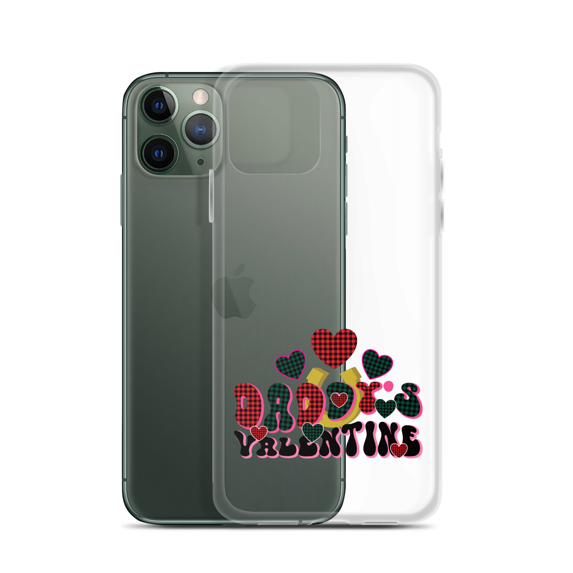 Daddy's Valentine Clear Case for iPhone®