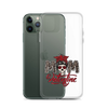 Skull Mom Valentine Clear Case for iPhone®