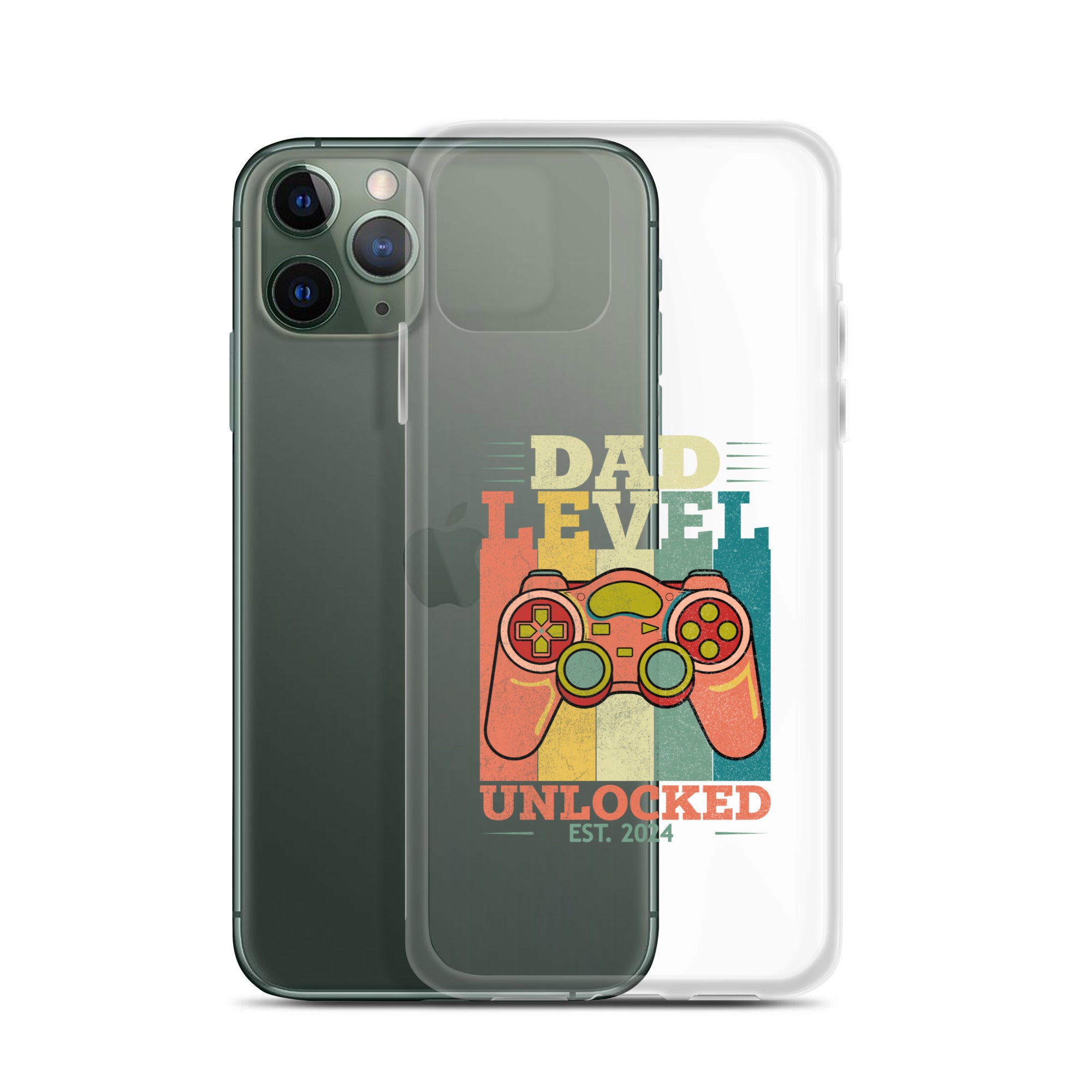 Dad Level Unlocked EST. 2024 Clear Case for iPhone®